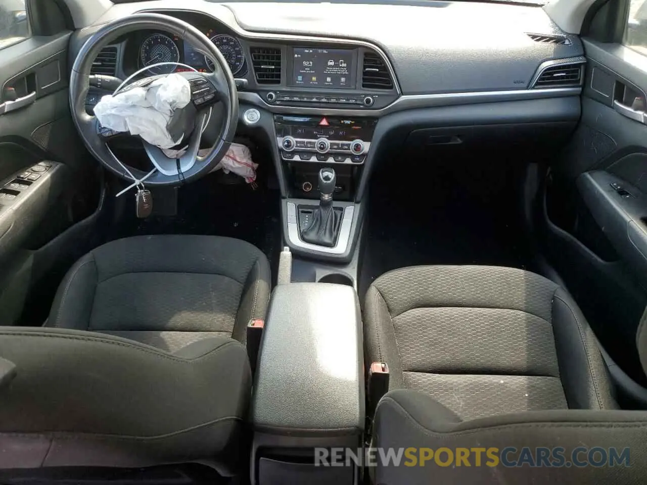 8 Photograph of a damaged car 5NPD84LFXKH452657 HYUNDAI ELANTRA 2019