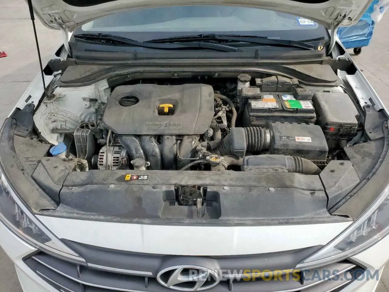 11 Photograph of a damaged car 5NPD84LFXKH478577 HYUNDAI ELANTRA 2019