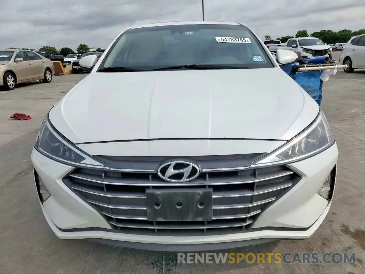 5 Photograph of a damaged car 5NPD84LFXKH478577 HYUNDAI ELANTRA 2019