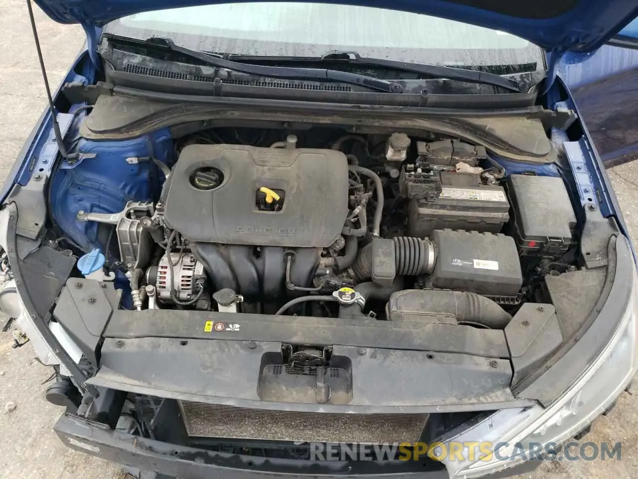 11 Photograph of a damaged car 5NPD84LFXKH491586 HYUNDAI ELANTRA 2019