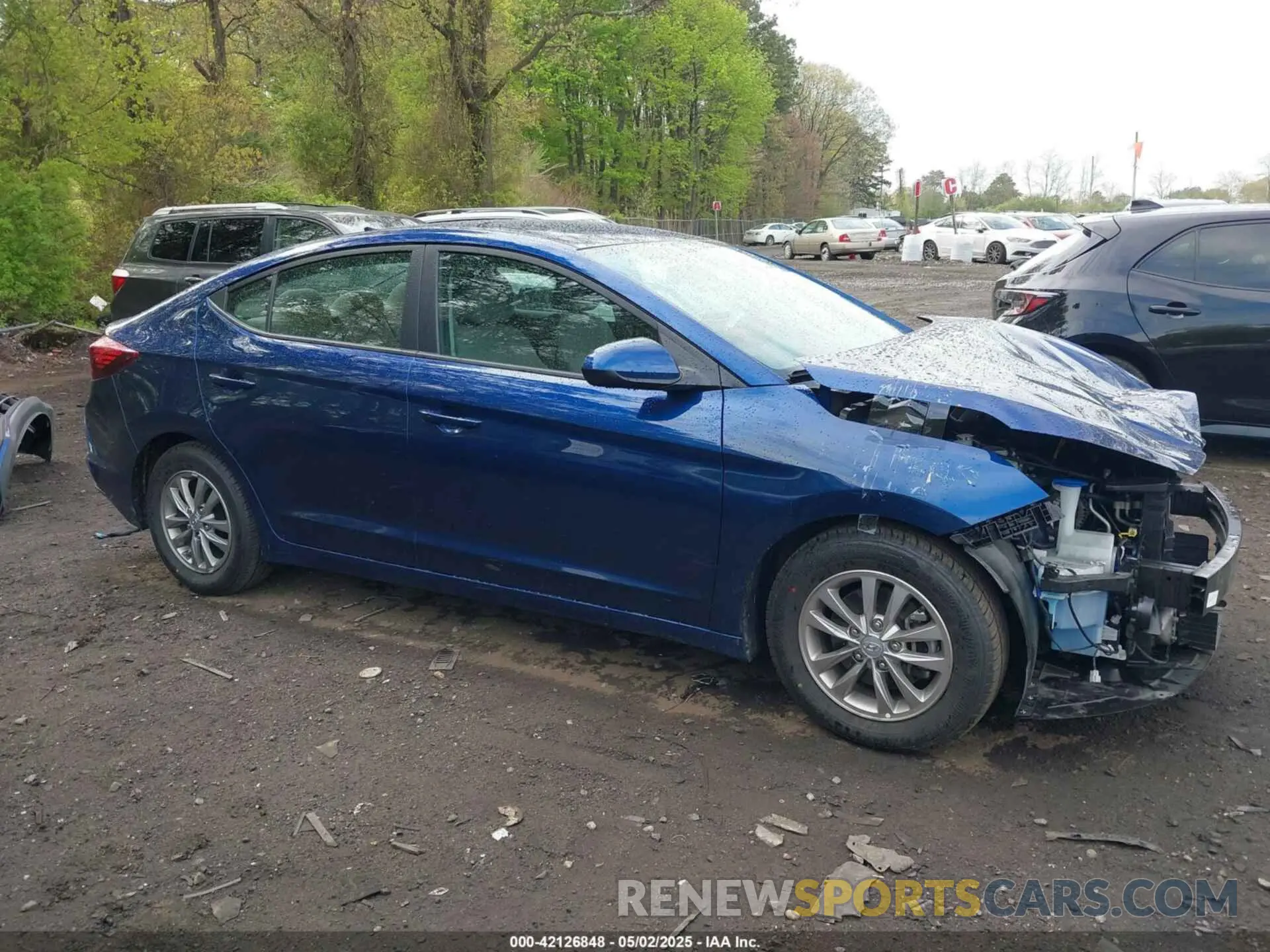 14 Photograph of a damaged car 5NPD94LA3KH417458 HYUNDAI ELANTRA 2019
