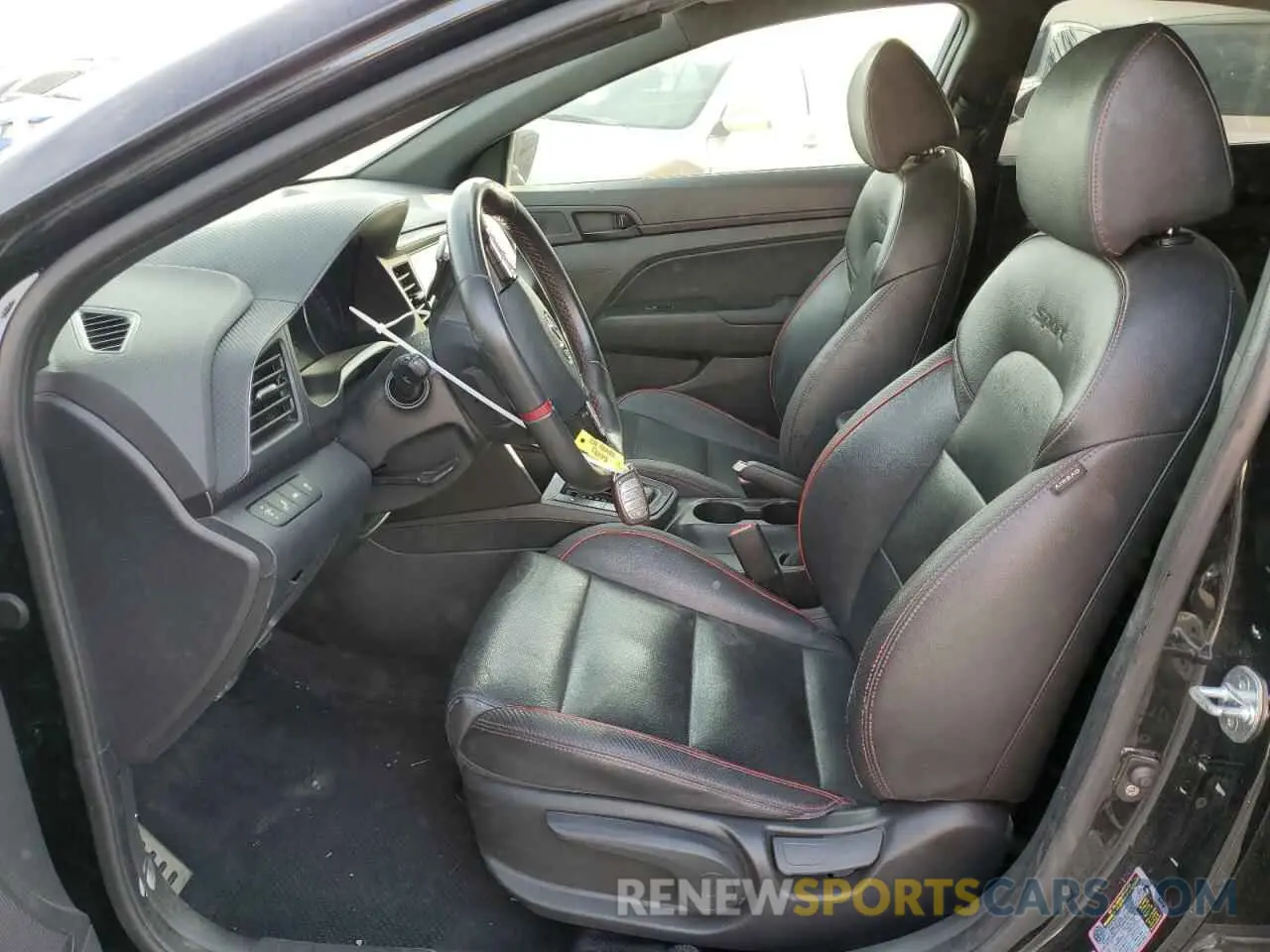 7 Photograph of a damaged car KMHD04LB0KU815716 HYUNDAI ELANTRA 2019