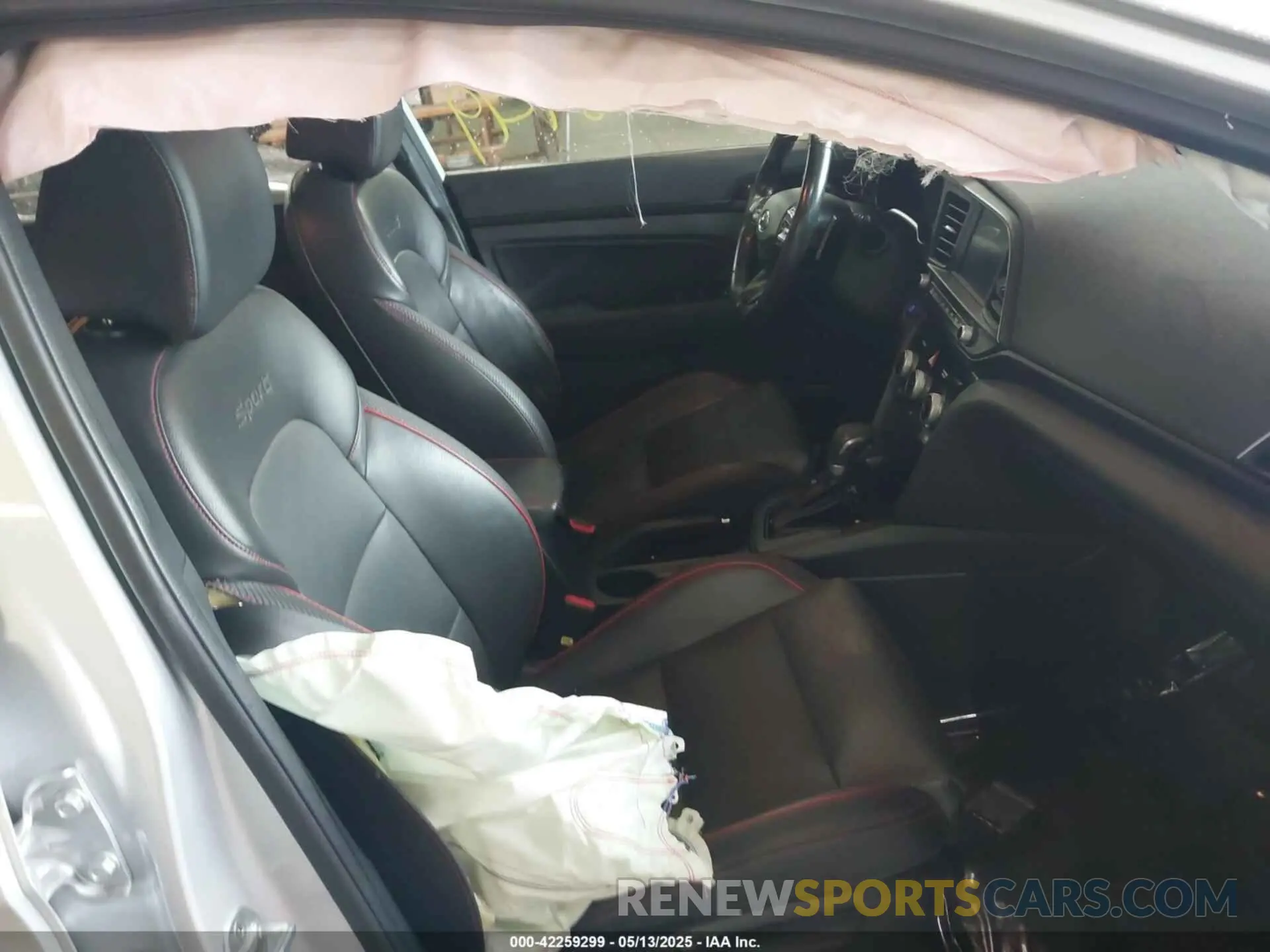5 Photograph of a damaged car KMHD04LB0KU887208 HYUNDAI ELANTRA 2019