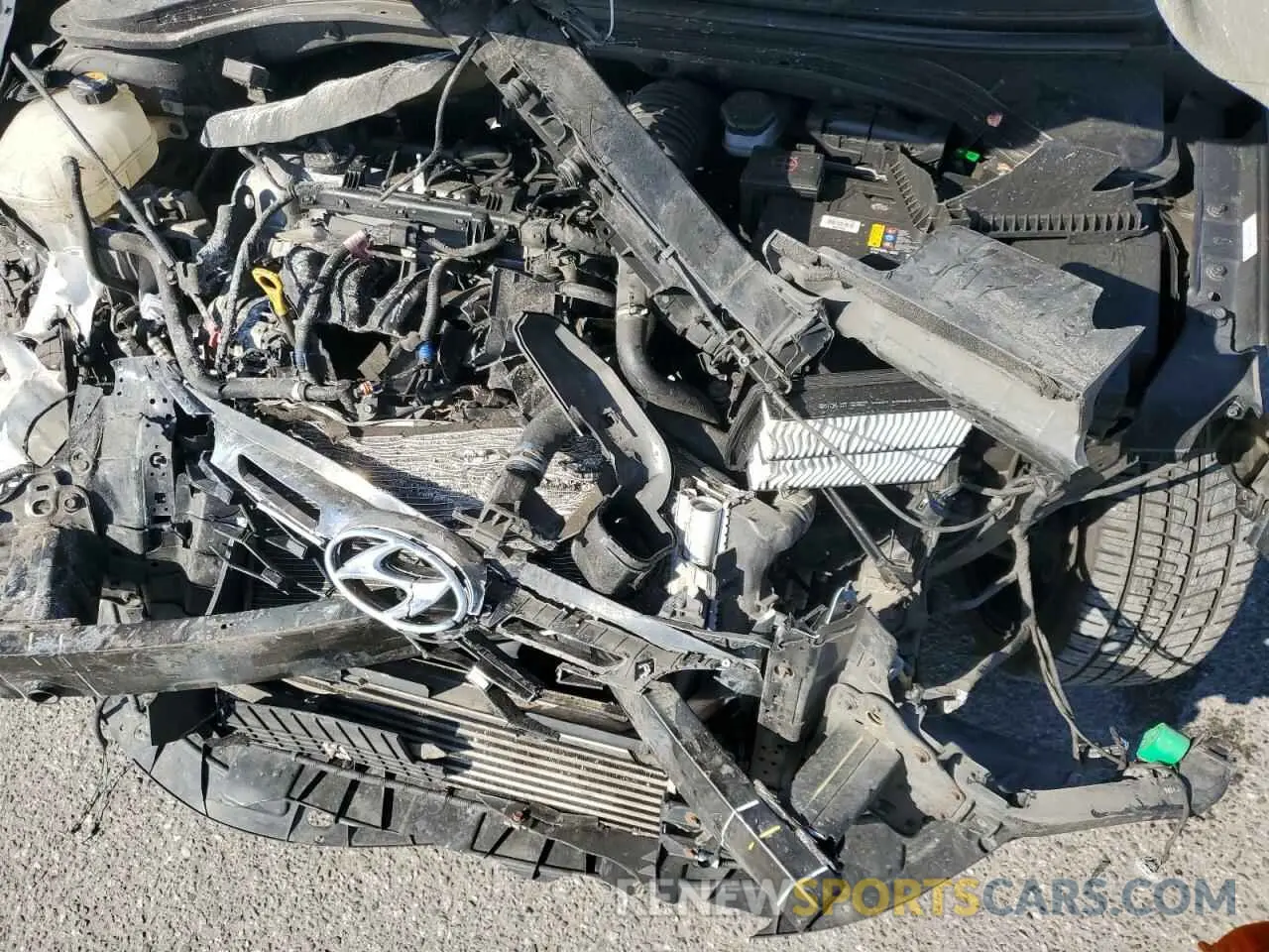 11 Photograph of a damaged car KMHD04LB6KU816238 HYUNDAI ELANTRA 2019