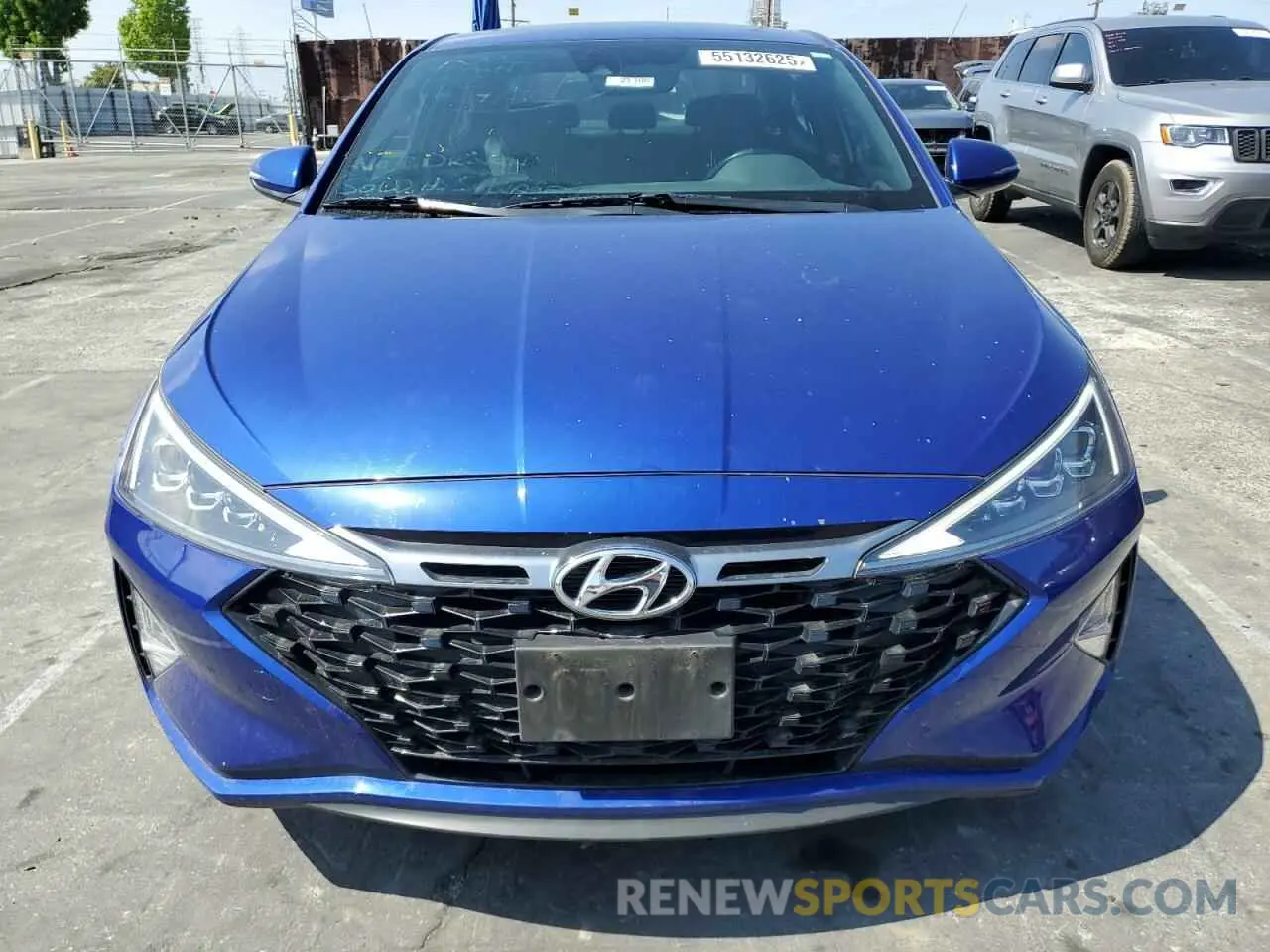 5 Photograph of a damaged car KMHD04LB6KU869859 HYUNDAI ELANTRA 2019