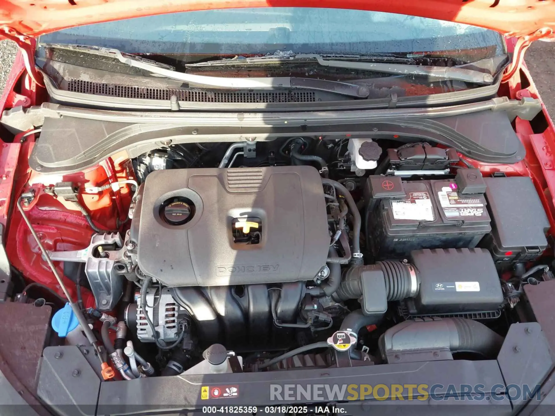 10 Photograph of a damaged car KMHD74LF0KU781503 HYUNDAI ELANTRA 2019