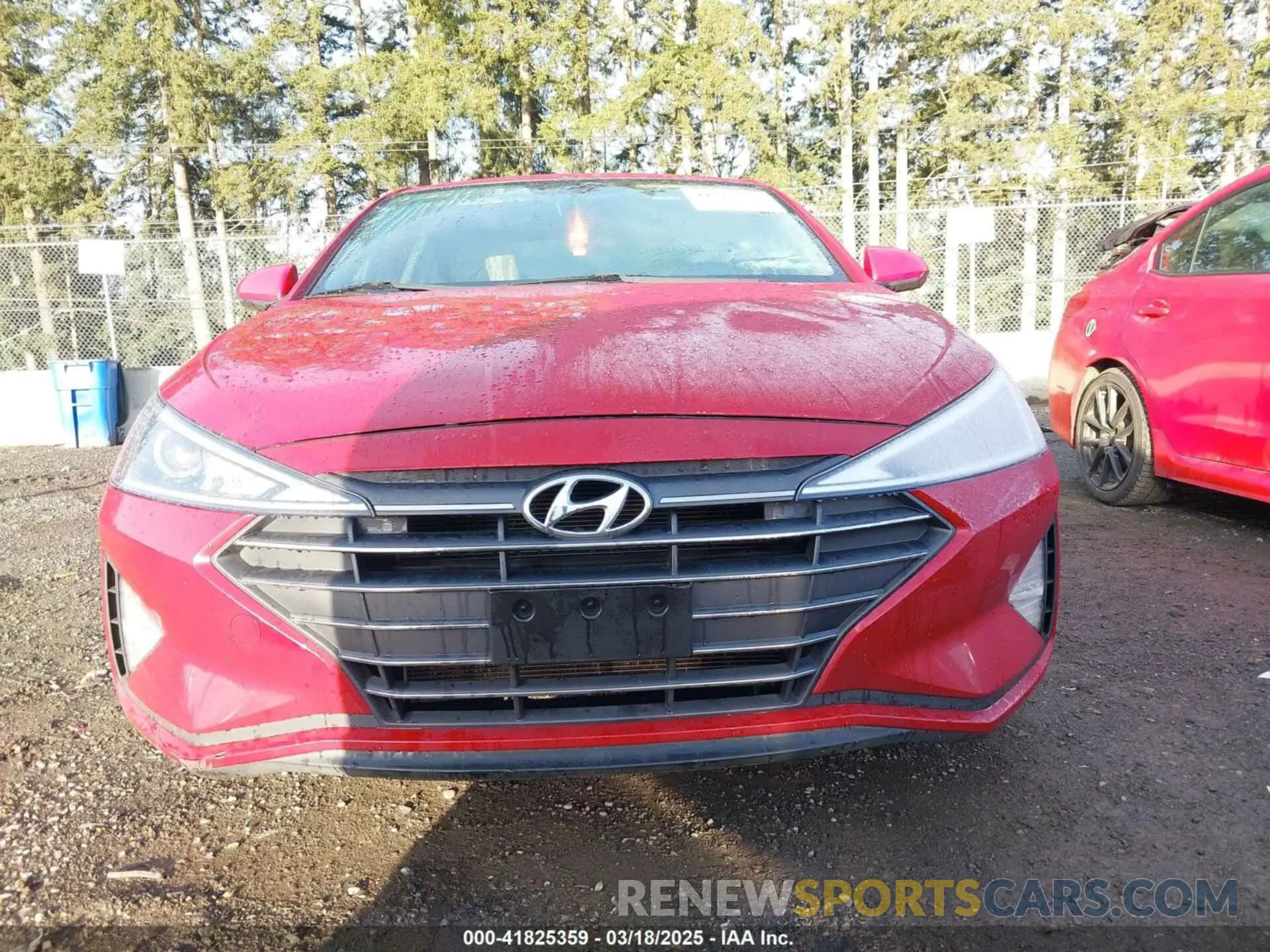 12 Photograph of a damaged car KMHD74LF0KU781503 HYUNDAI ELANTRA 2019