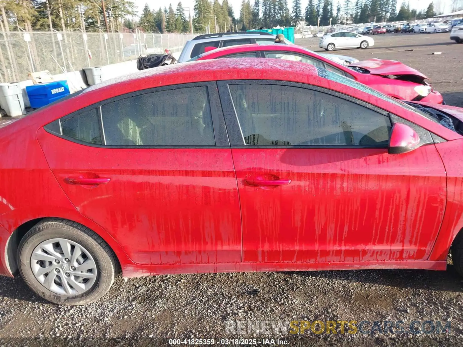 13 Photograph of a damaged car KMHD74LF0KU781503 HYUNDAI ELANTRA 2019
