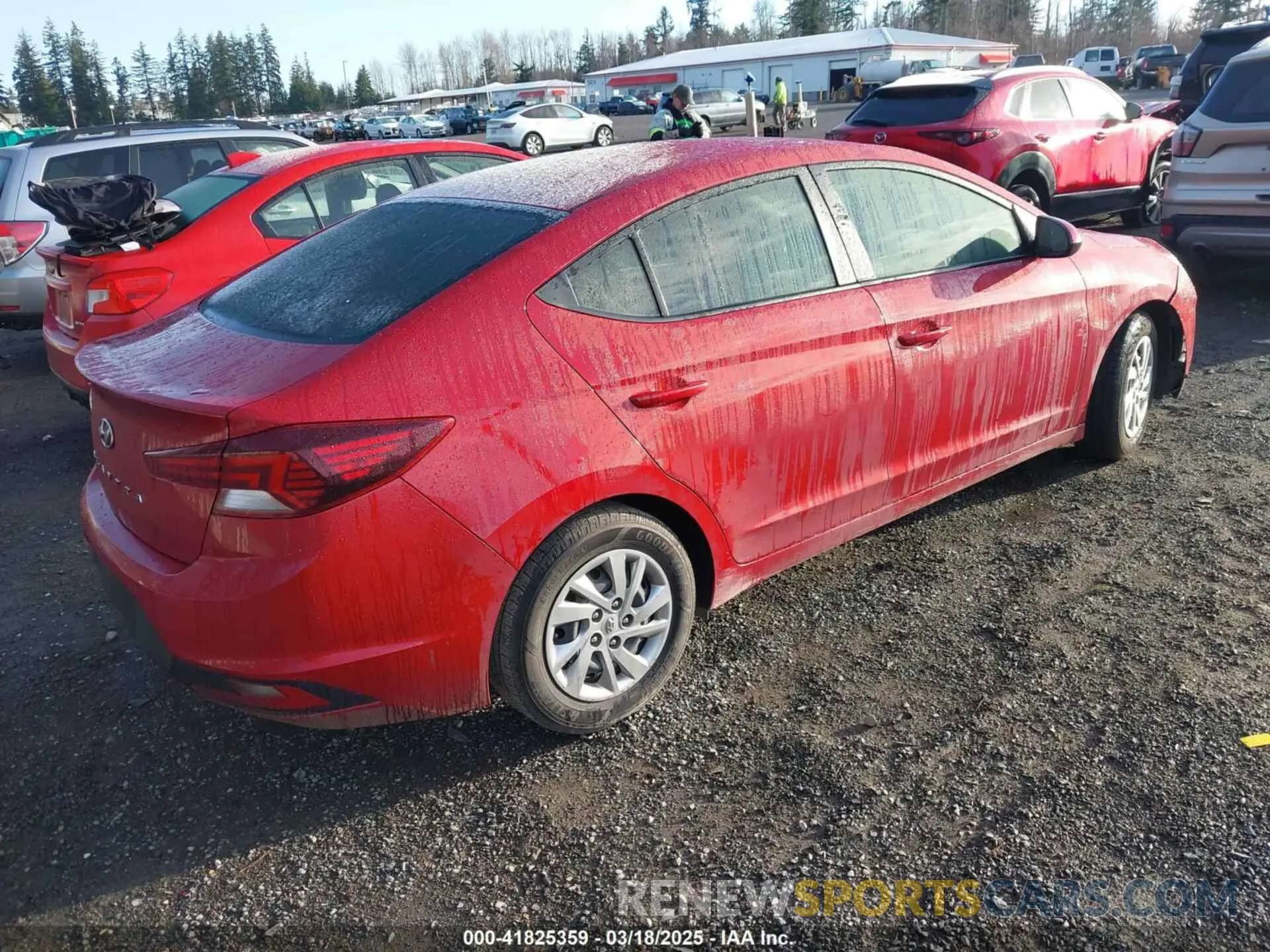 4 Photograph of a damaged car KMHD74LF0KU781503 HYUNDAI ELANTRA 2019