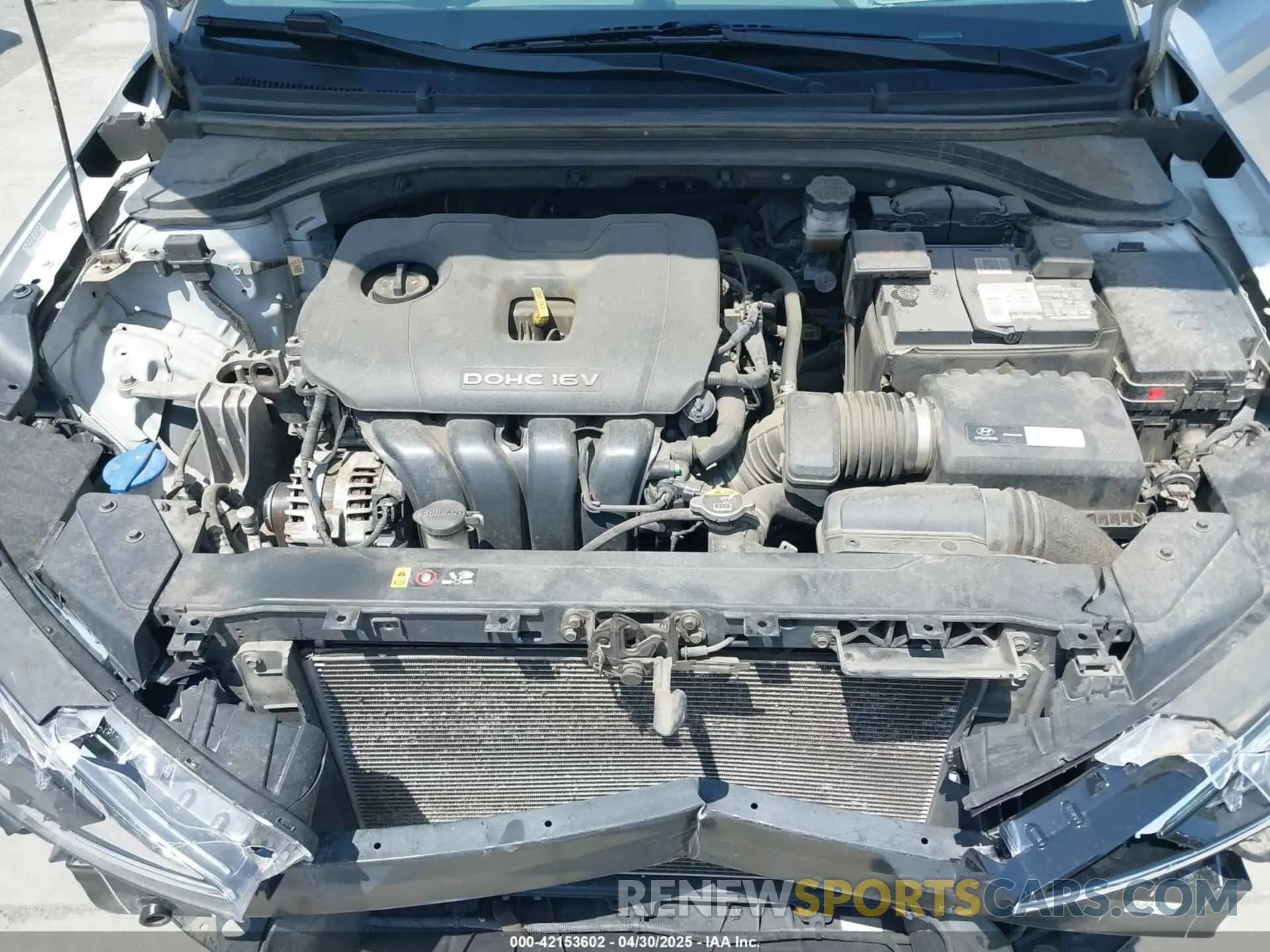 10 Photograph of a damaged car KMHD74LF0KU790413 HYUNDAI ELANTRA 2019