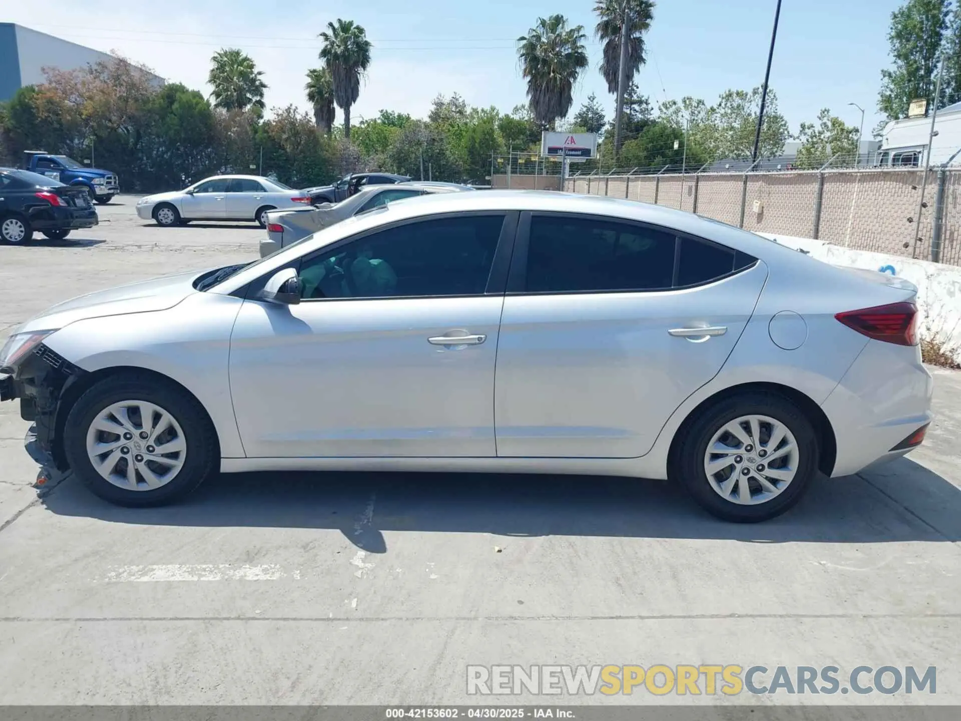 15 Photograph of a damaged car KMHD74LF0KU790413 HYUNDAI ELANTRA 2019