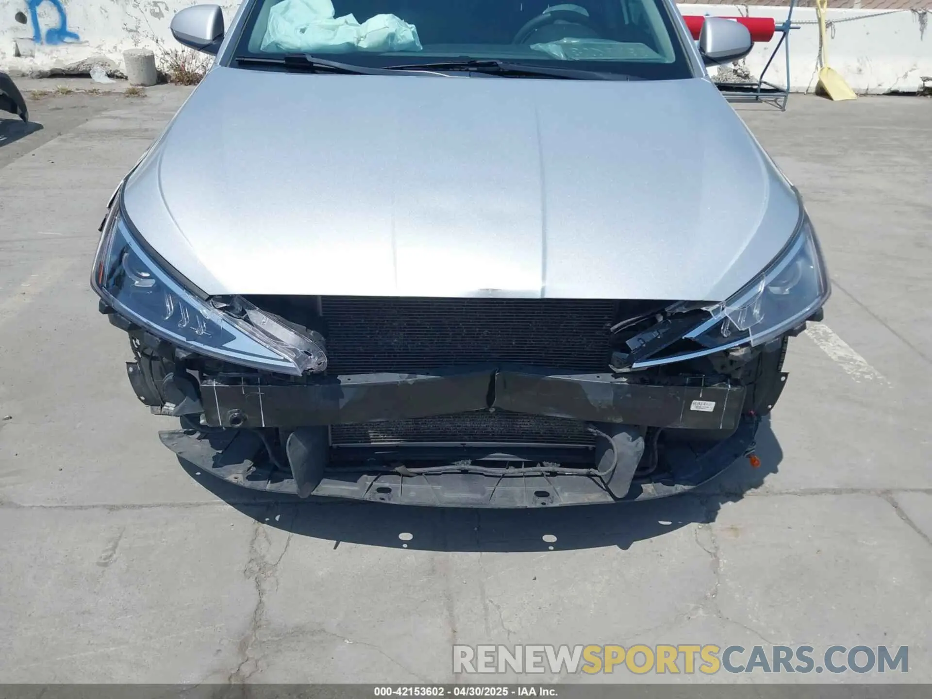 6 Photograph of a damaged car KMHD74LF0KU790413 HYUNDAI ELANTRA 2019