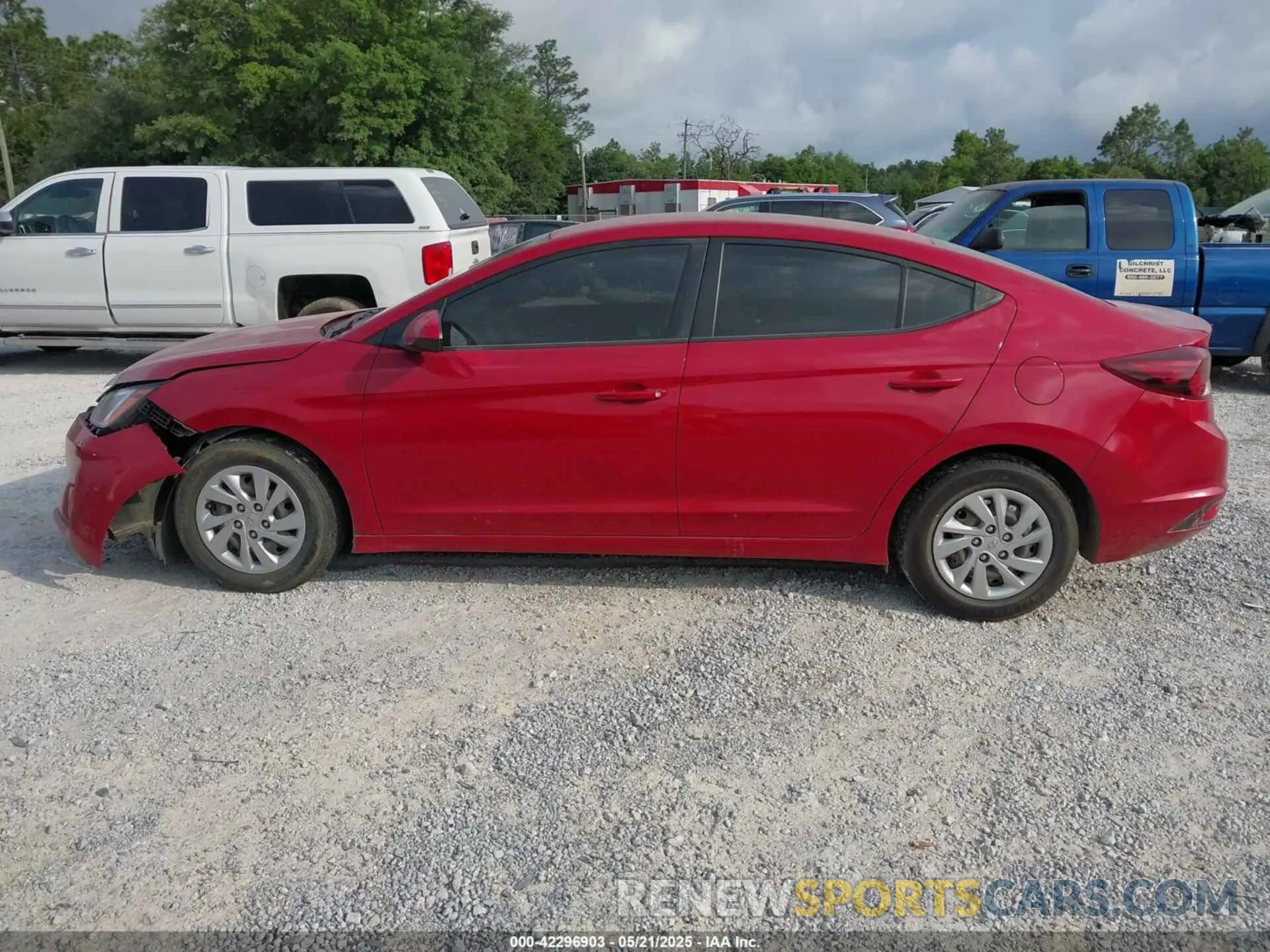 14 Photograph of a damaged car KMHD74LF0KU859083 HYUNDAI ELANTRA 2019