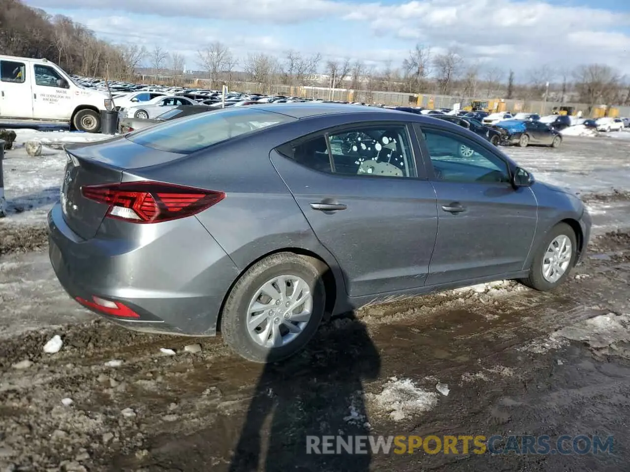 3 Photograph of a damaged car KMHD74LF0KU863750 HYUNDAI ELANTRA 2019