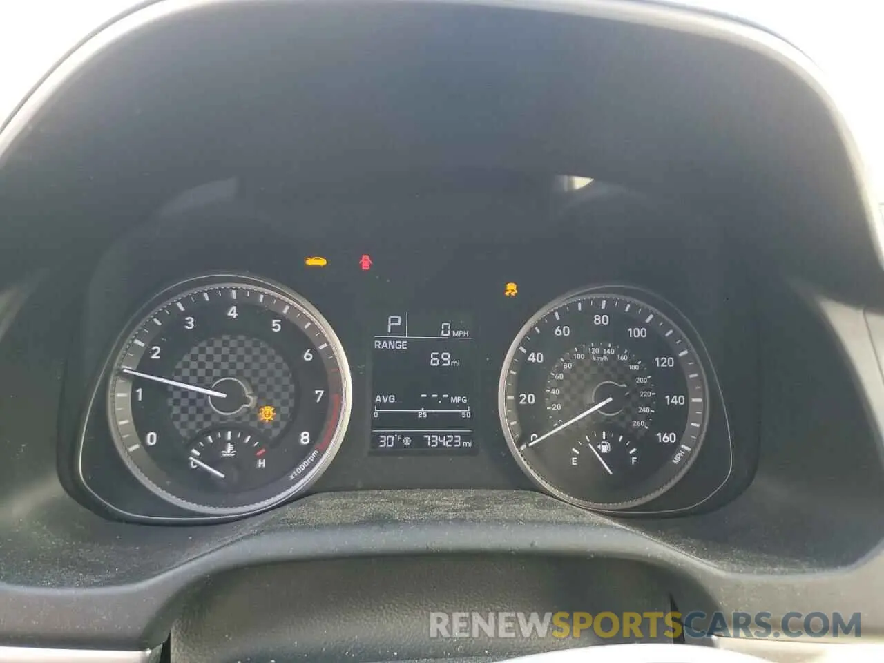 9 Photograph of a damaged car KMHD74LF0KU863750 HYUNDAI ELANTRA 2019