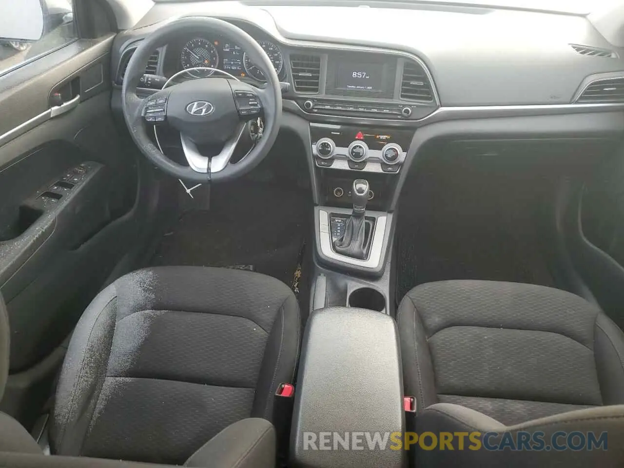 8 Photograph of a damaged car KMHD74LF1KU814735 HYUNDAI ELANTRA 2019