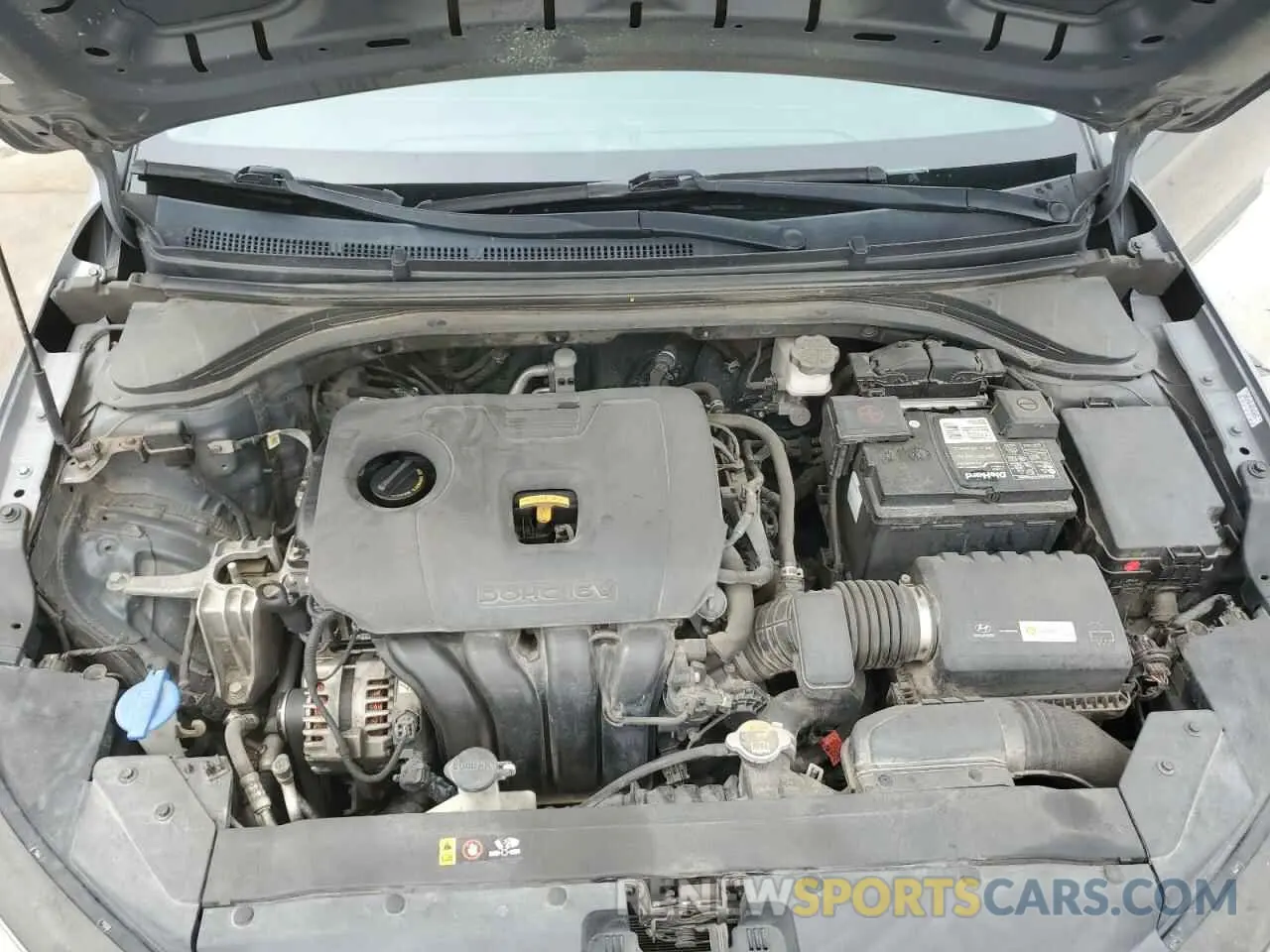11 Photograph of a damaged car KMHD74LF2KU815389 HYUNDAI ELANTRA 2019
