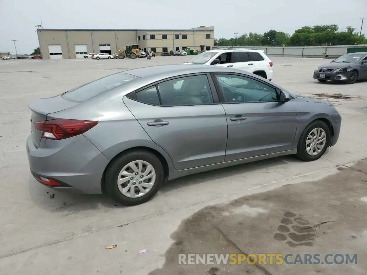 3 Photograph of a damaged car KMHD74LF2KU815389 HYUNDAI ELANTRA 2019