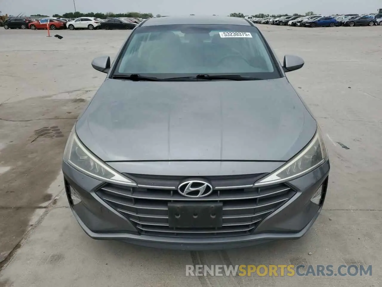 5 Photograph of a damaged car KMHD74LF2KU815389 HYUNDAI ELANTRA 2019