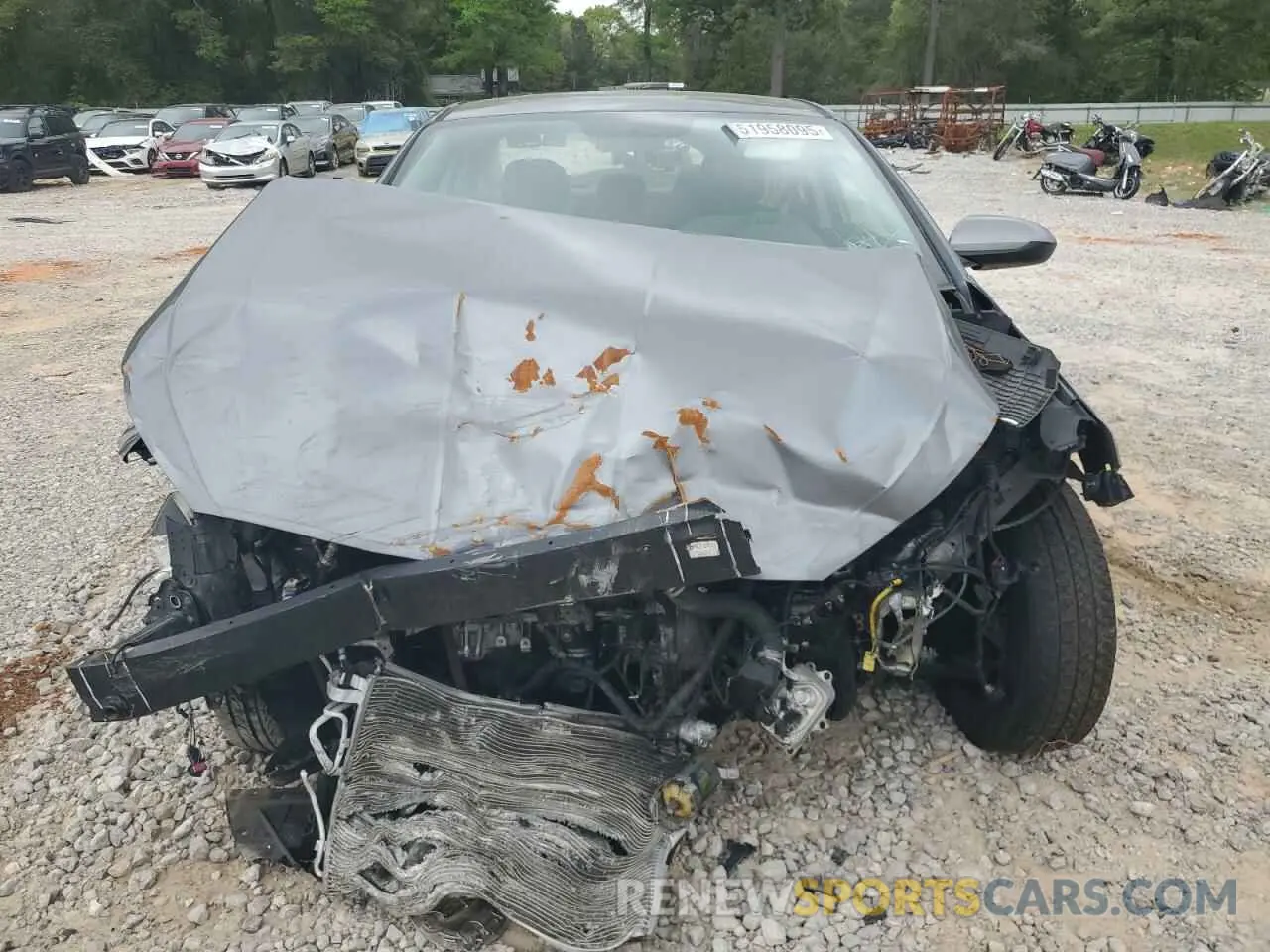 5 Photograph of a damaged car KMHD74LF2KU818938 HYUNDAI ELANTRA 2019