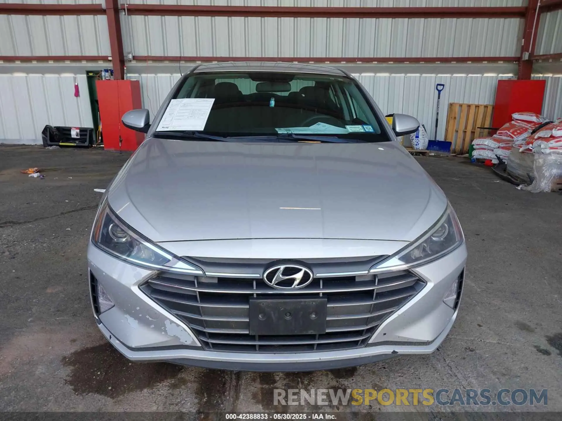 12 Photograph of a damaged car KMHD74LF2KU850109 HYUNDAI ELANTRA 2019