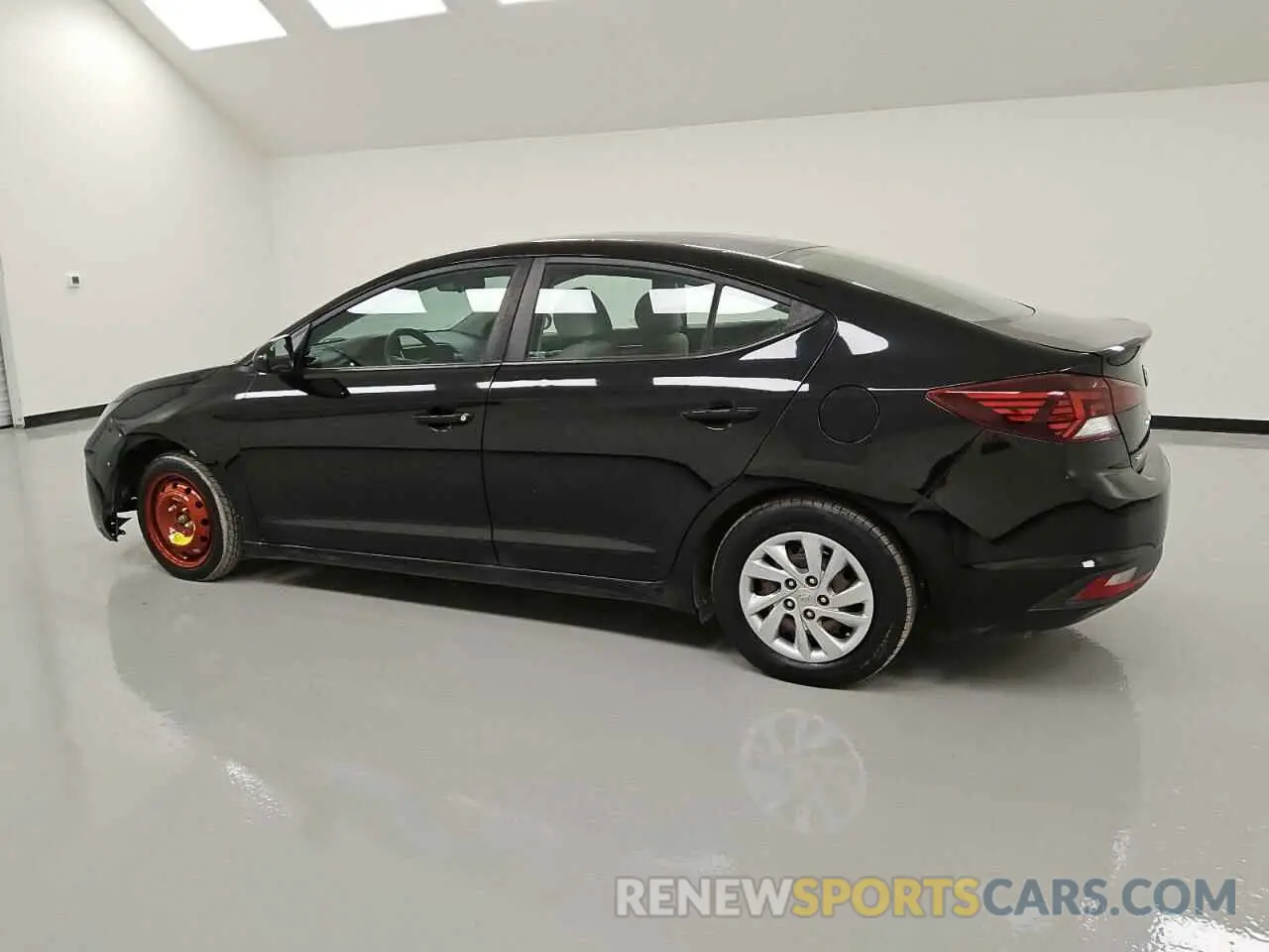 2 Photograph of a damaged car KMHD74LF2KU863300 HYUNDAI ELANTRA 2019