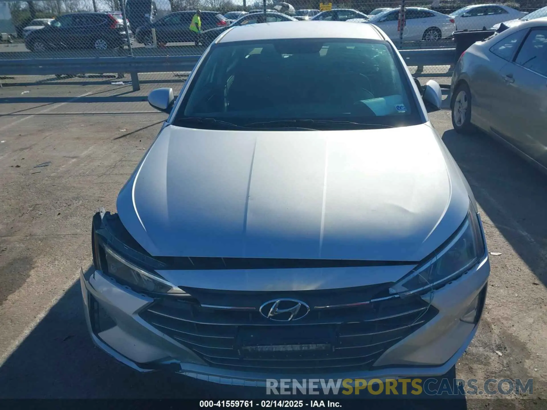 12 Photograph of a damaged car KMHD74LF3KU763125 HYUNDAI ELANTRA 2019
