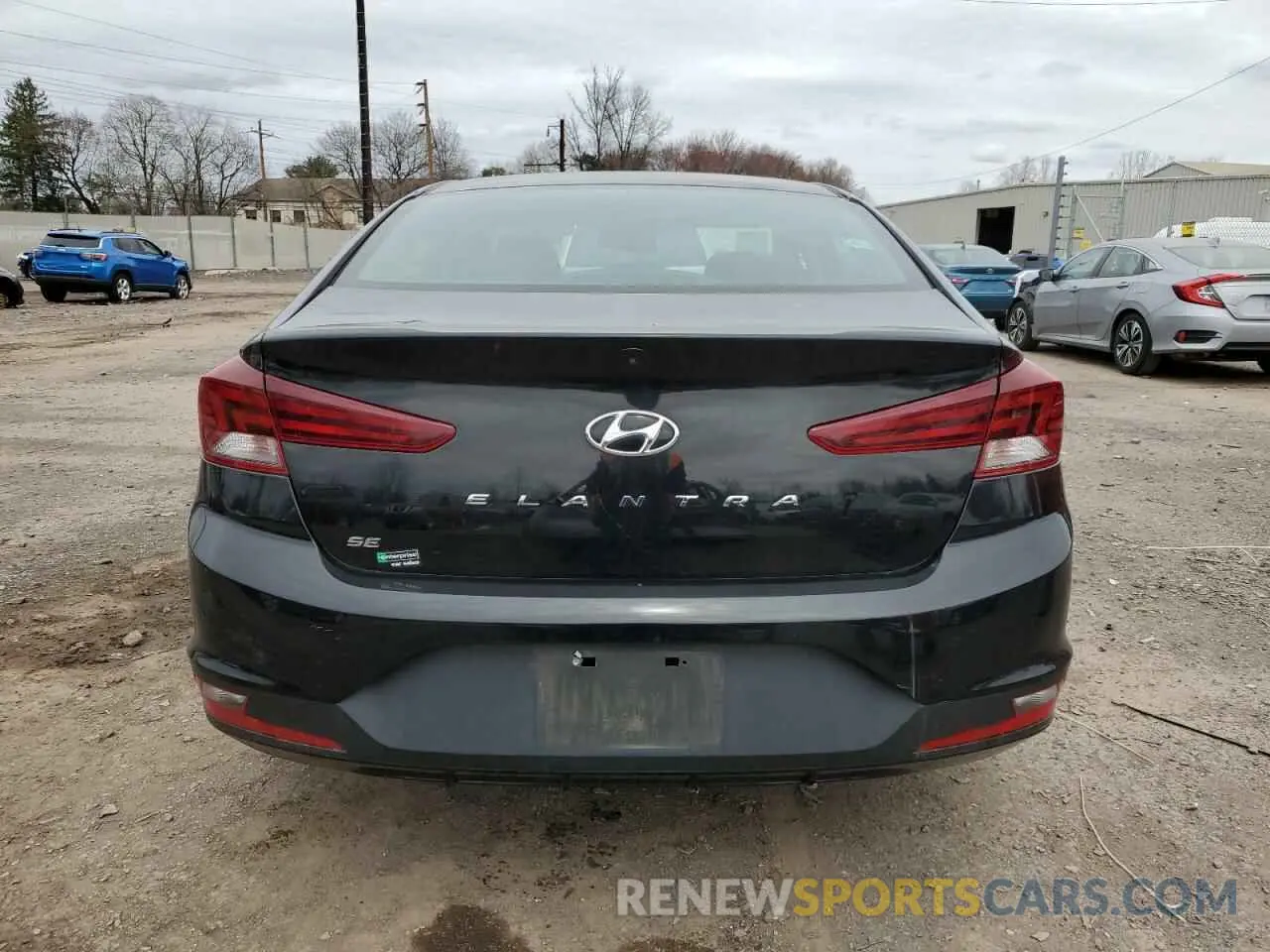 6 Photograph of a damaged car KMHD74LF3KU781169 HYUNDAI ELANTRA 2019