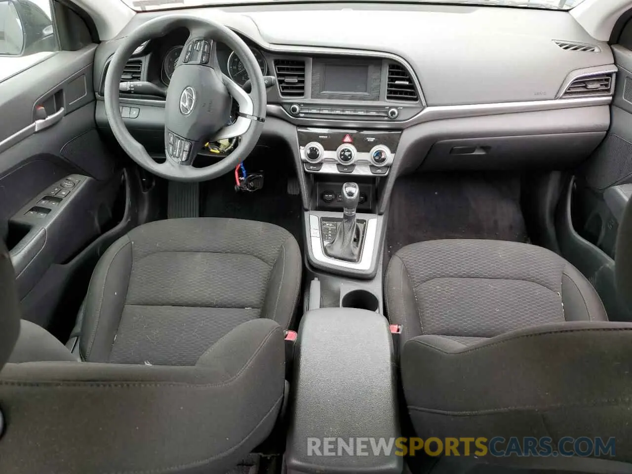 8 Photograph of a damaged car KMHD74LF3KU781169 HYUNDAI ELANTRA 2019