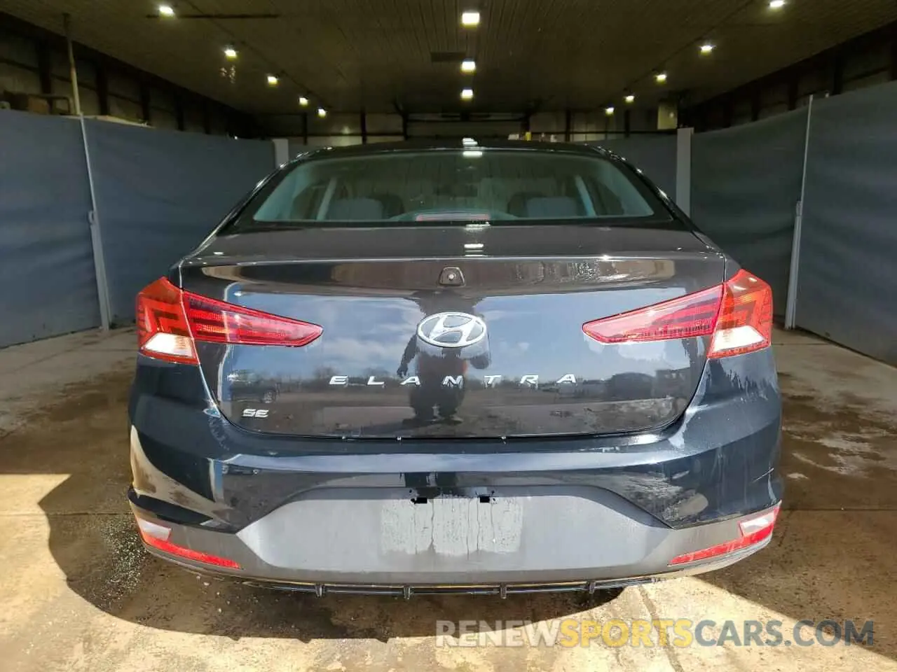 6 Photograph of a damaged car KMHD74LF3KU784055 HYUNDAI ELANTRA 2019
