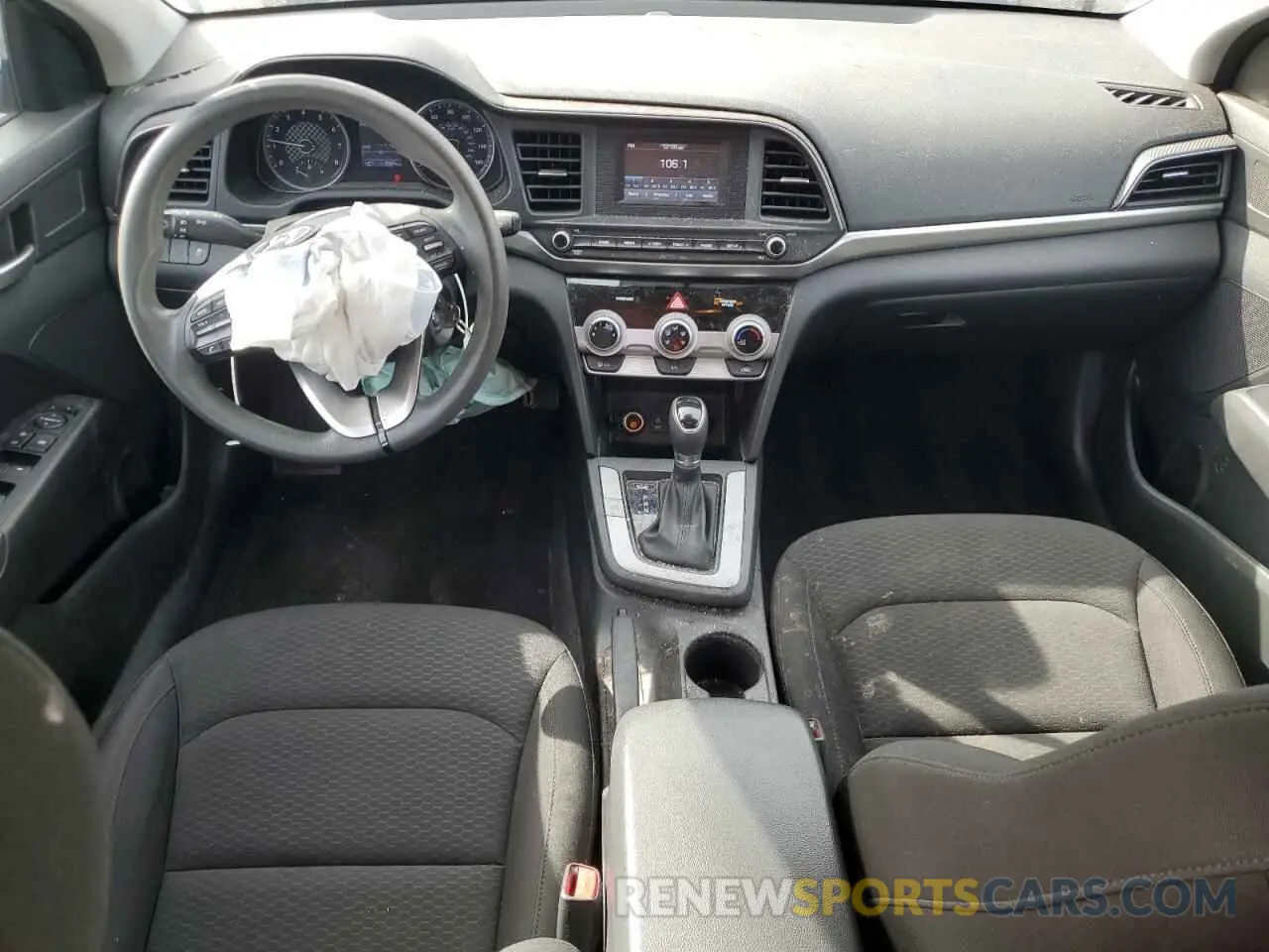 8 Photograph of a damaged car KMHD74LF3KU784055 HYUNDAI ELANTRA 2019
