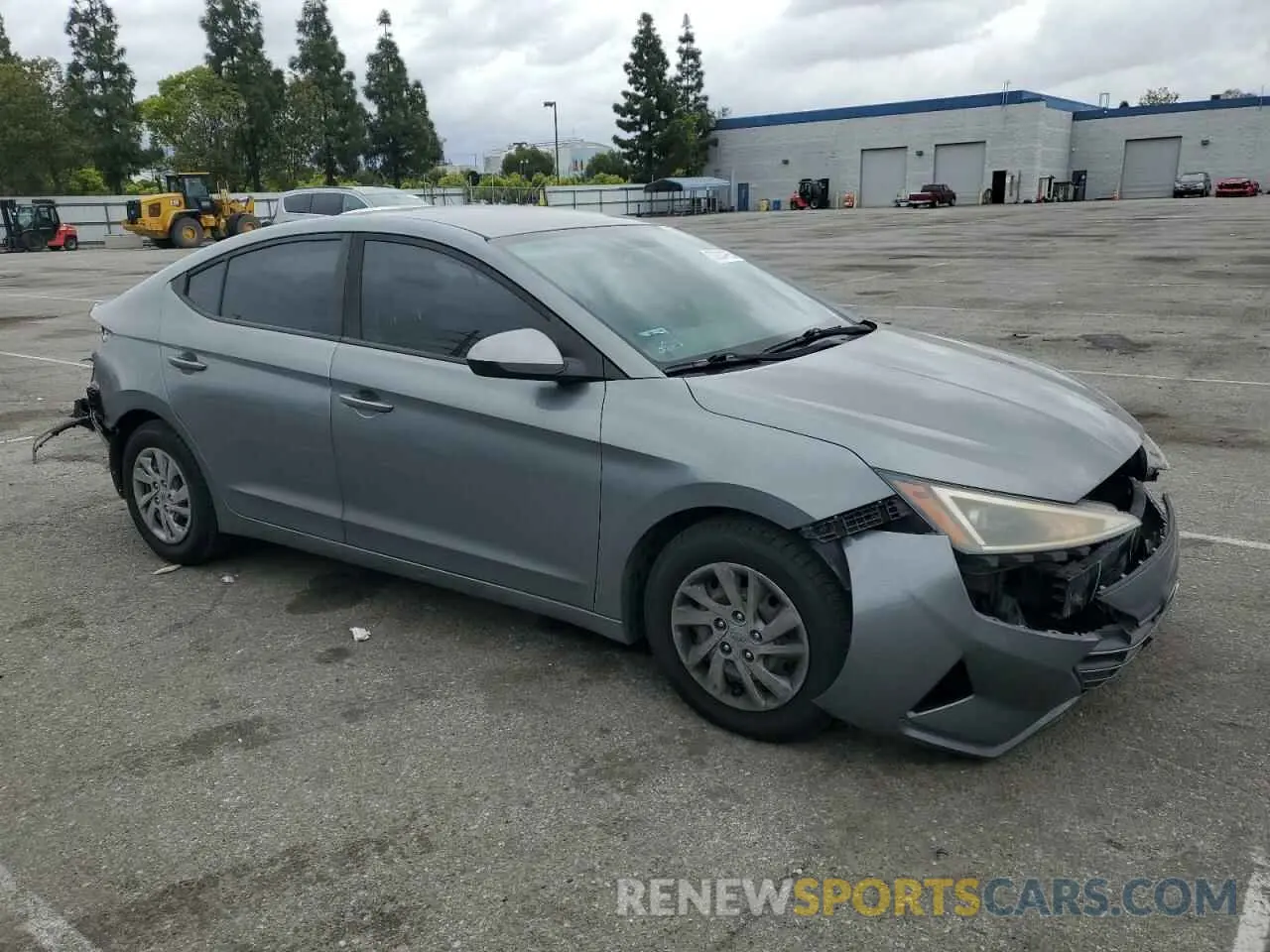 4 Photograph of a damaged car KMHD74LF3KU809357 HYUNDAI ELANTRA 2019