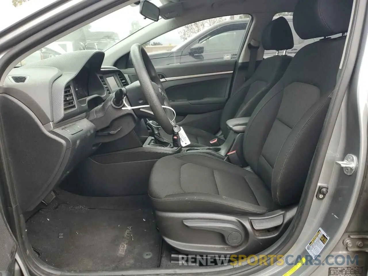 7 Photograph of a damaged car KMHD74LF3KU809357 HYUNDAI ELANTRA 2019