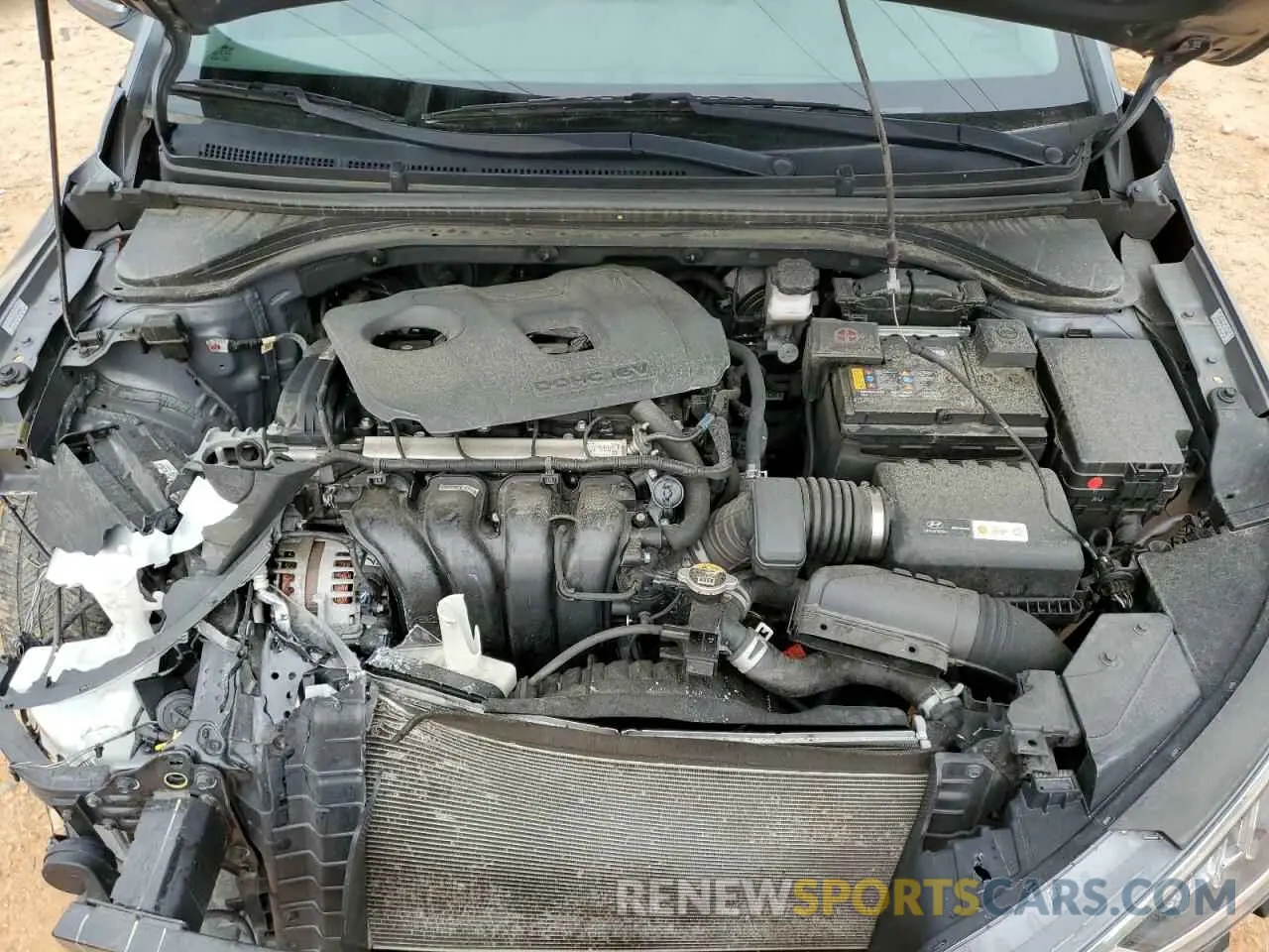11 Photograph of a damaged car KMHD74LF3KU816101 HYUNDAI ELANTRA 2019