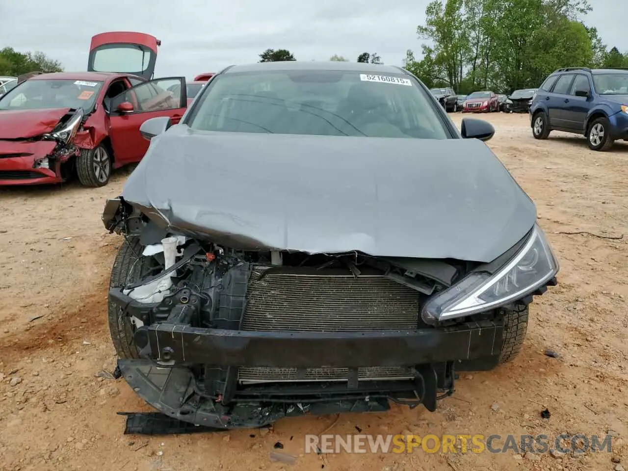 5 Photograph of a damaged car KMHD74LF3KU816101 HYUNDAI ELANTRA 2019