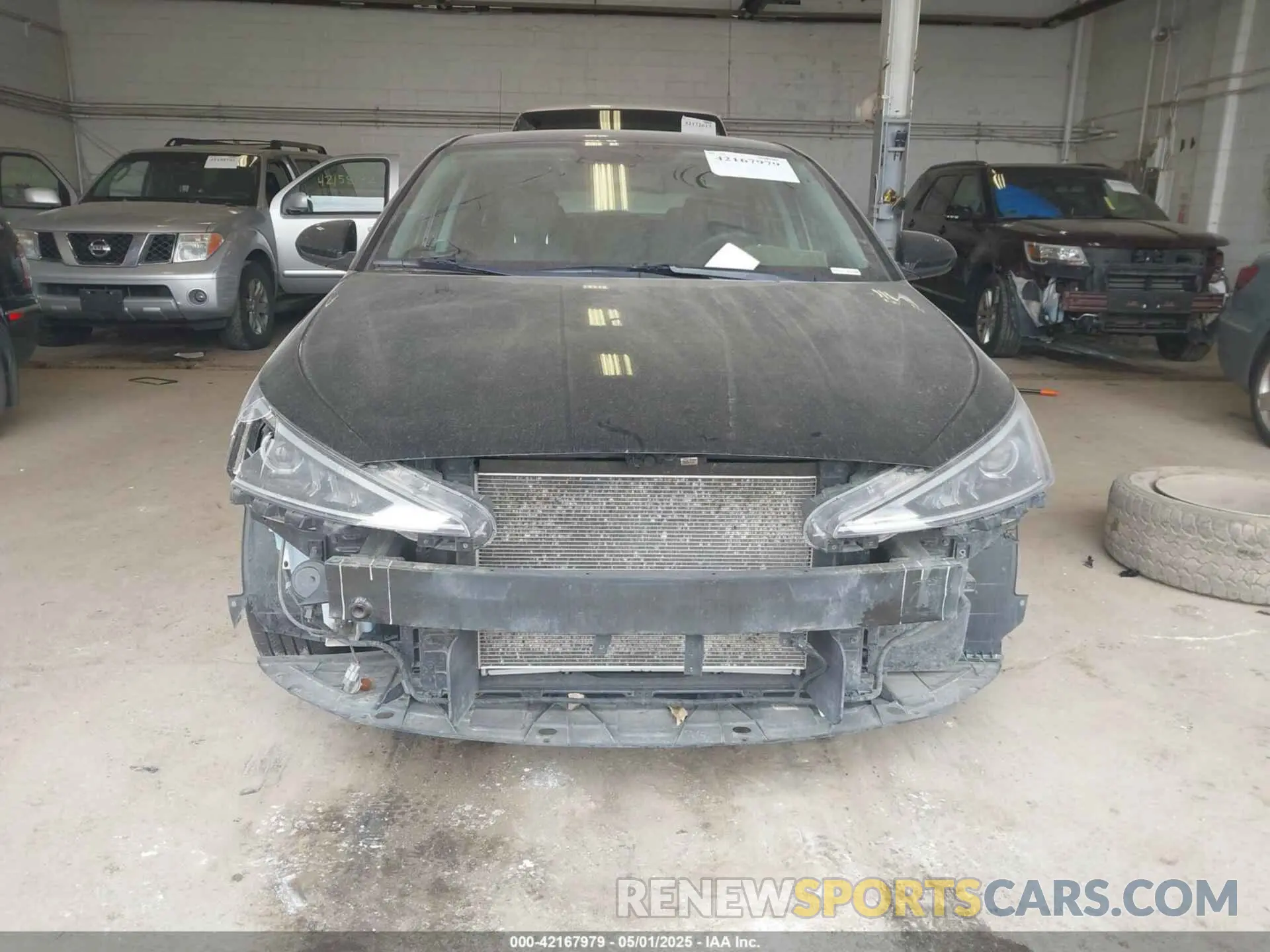 6 Photograph of a damaged car KMHD74LF3KU875231 HYUNDAI ELANTRA 2019