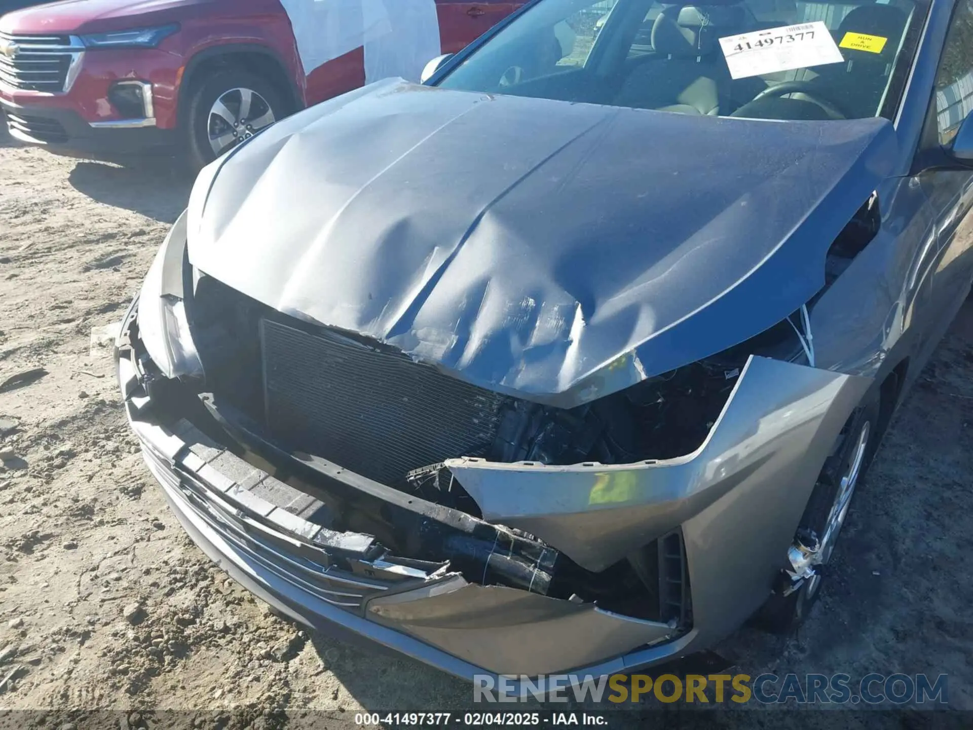 6 Photograph of a damaged car KMHD74LF4KU833618 HYUNDAI ELANTRA 2019