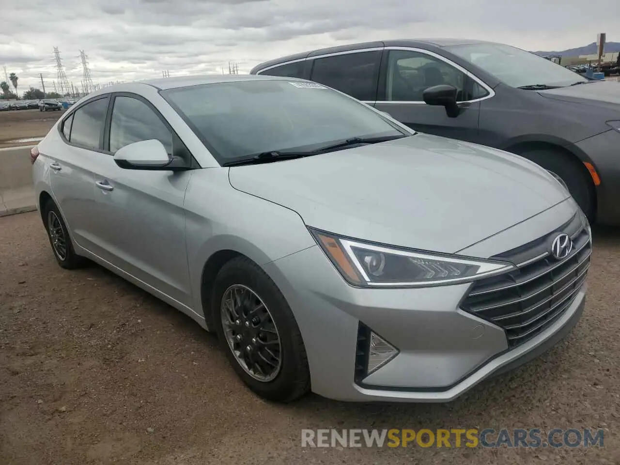 4 Photograph of a damaged car KMHD74LF5KU775230 HYUNDAI ELANTRA 2019
