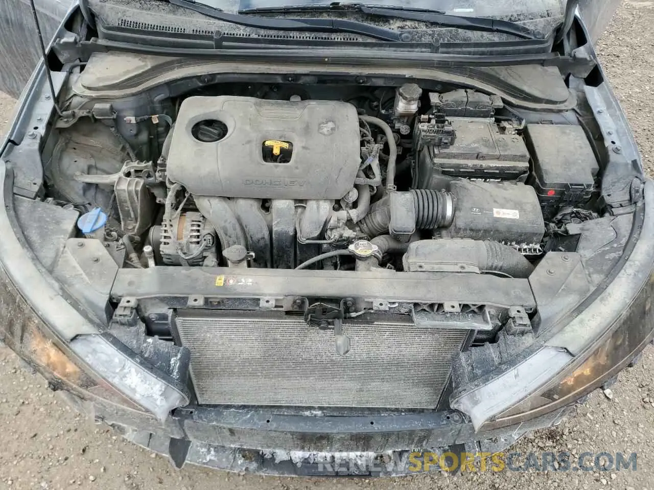 11 Photograph of a damaged car KMHD74LF5KU788897 HYUNDAI ELANTRA 2019