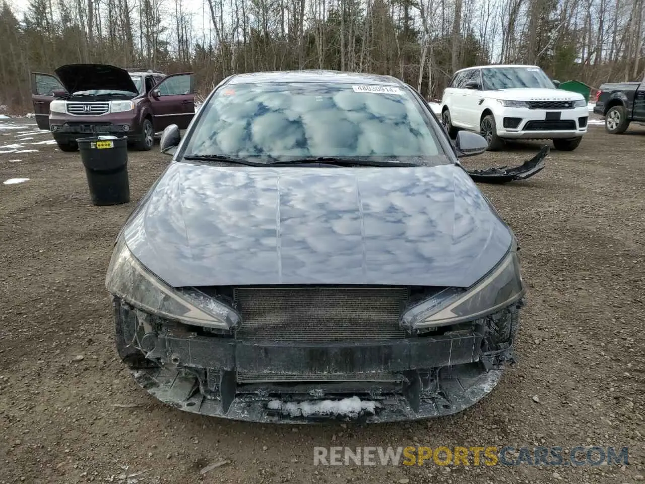 5 Photograph of a damaged car KMHD74LF5KU788897 HYUNDAI ELANTRA 2019