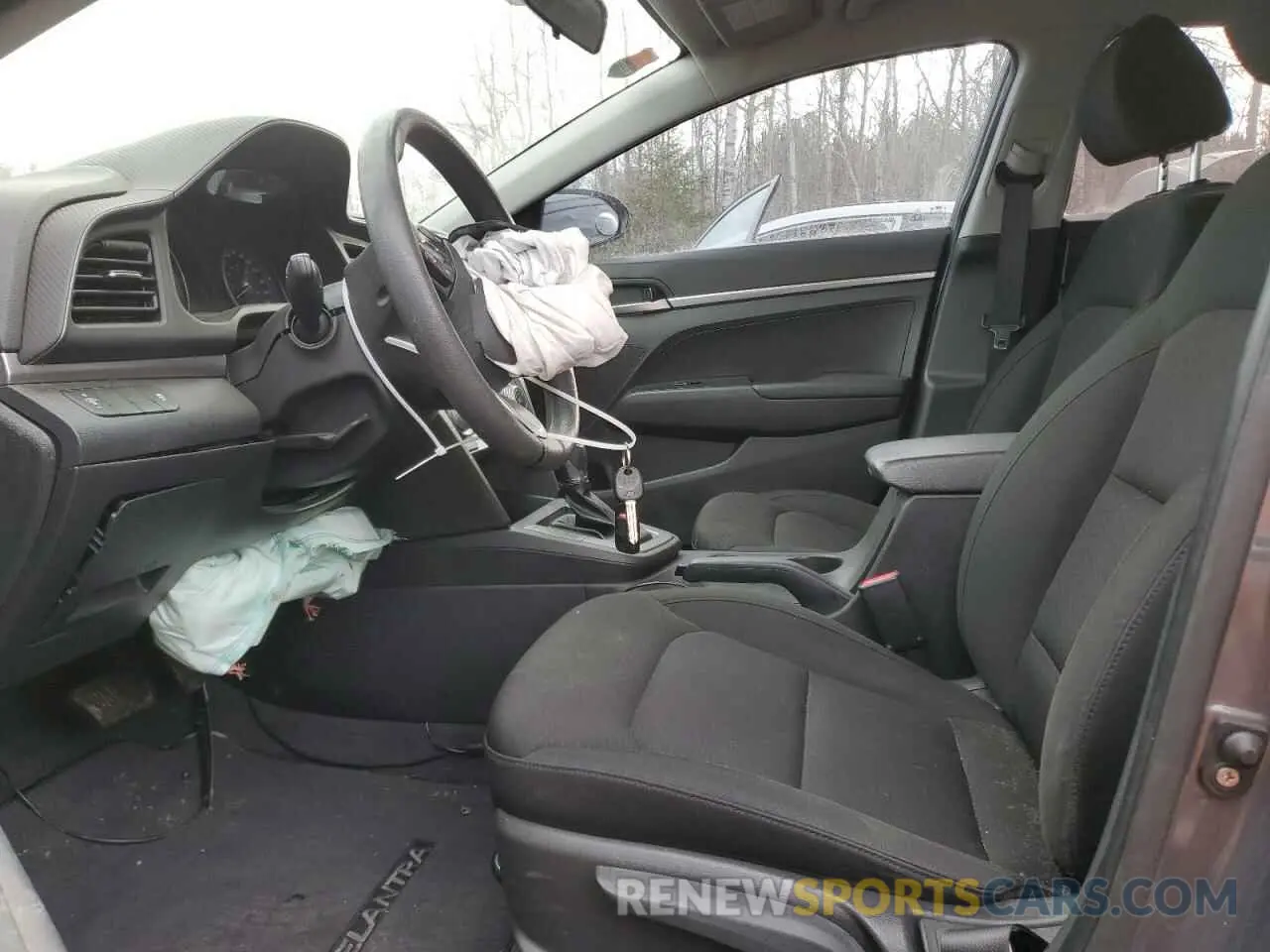 7 Photograph of a damaged car KMHD74LF5KU788897 HYUNDAI ELANTRA 2019