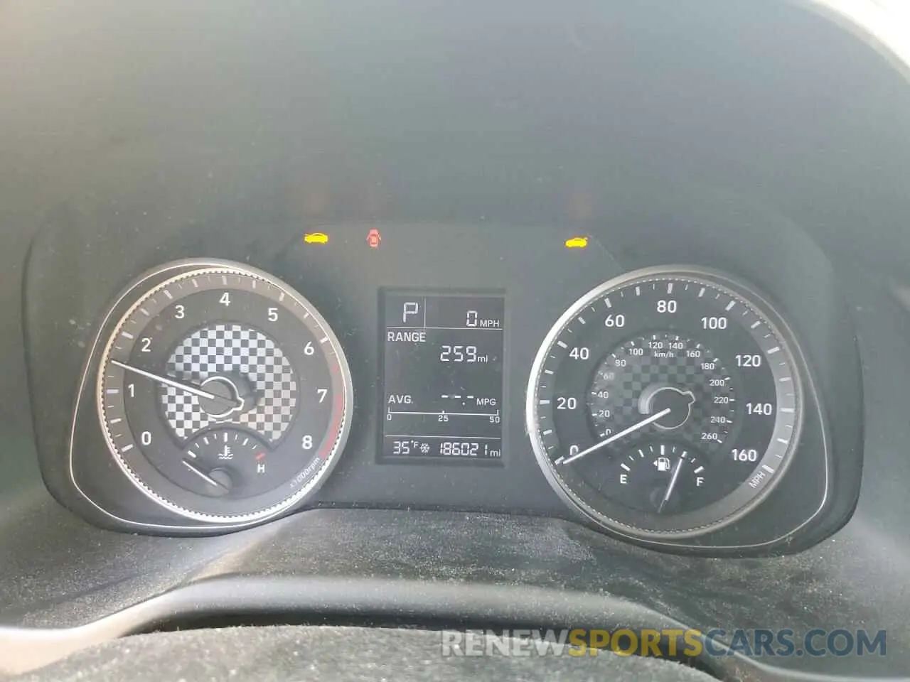 9 Photograph of a damaged car KMHD74LF5KU806735 HYUNDAI ELANTRA 2019