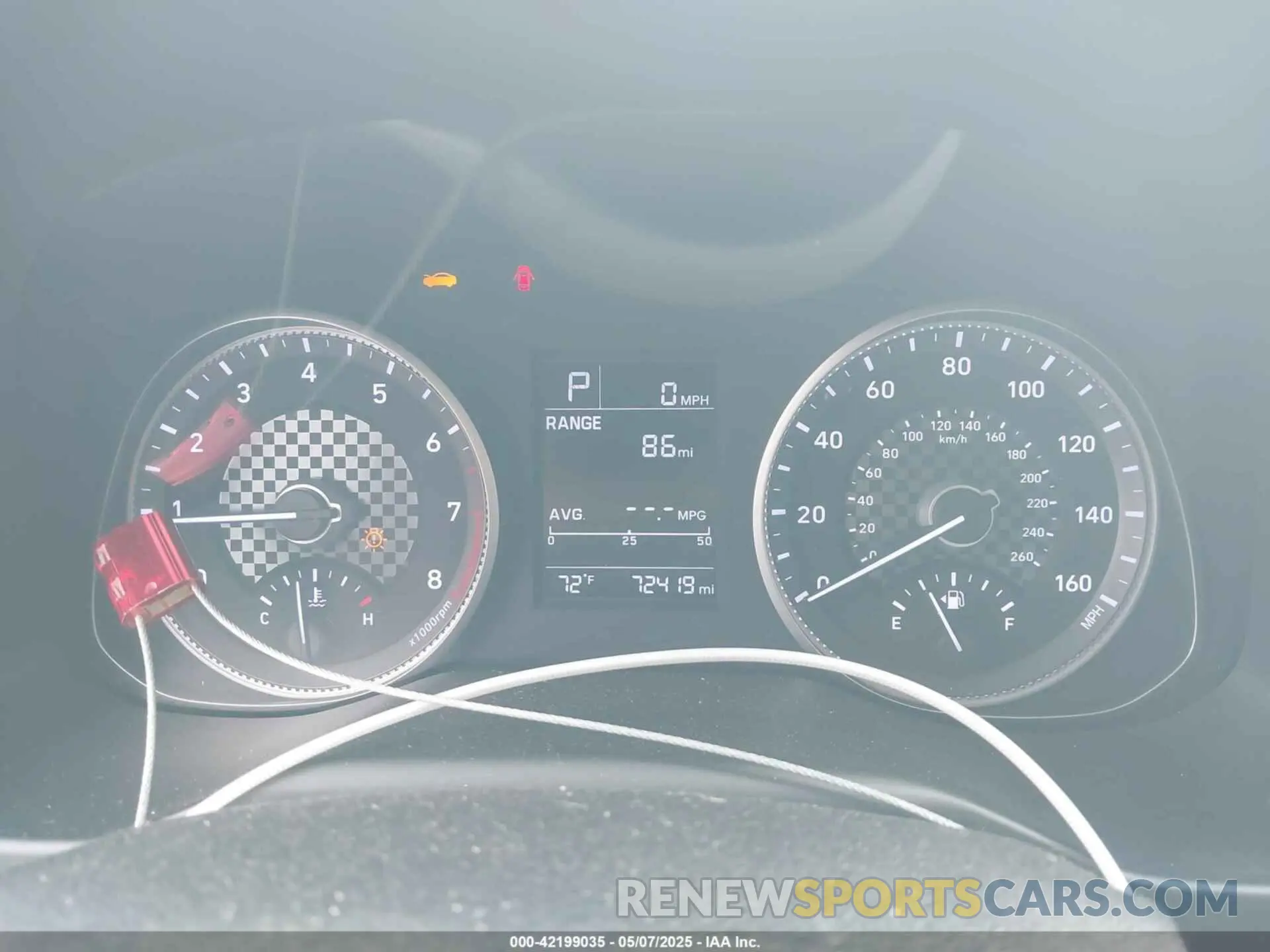 7 Photograph of a damaged car KMHD74LF6KU754418 HYUNDAI ELANTRA 2019