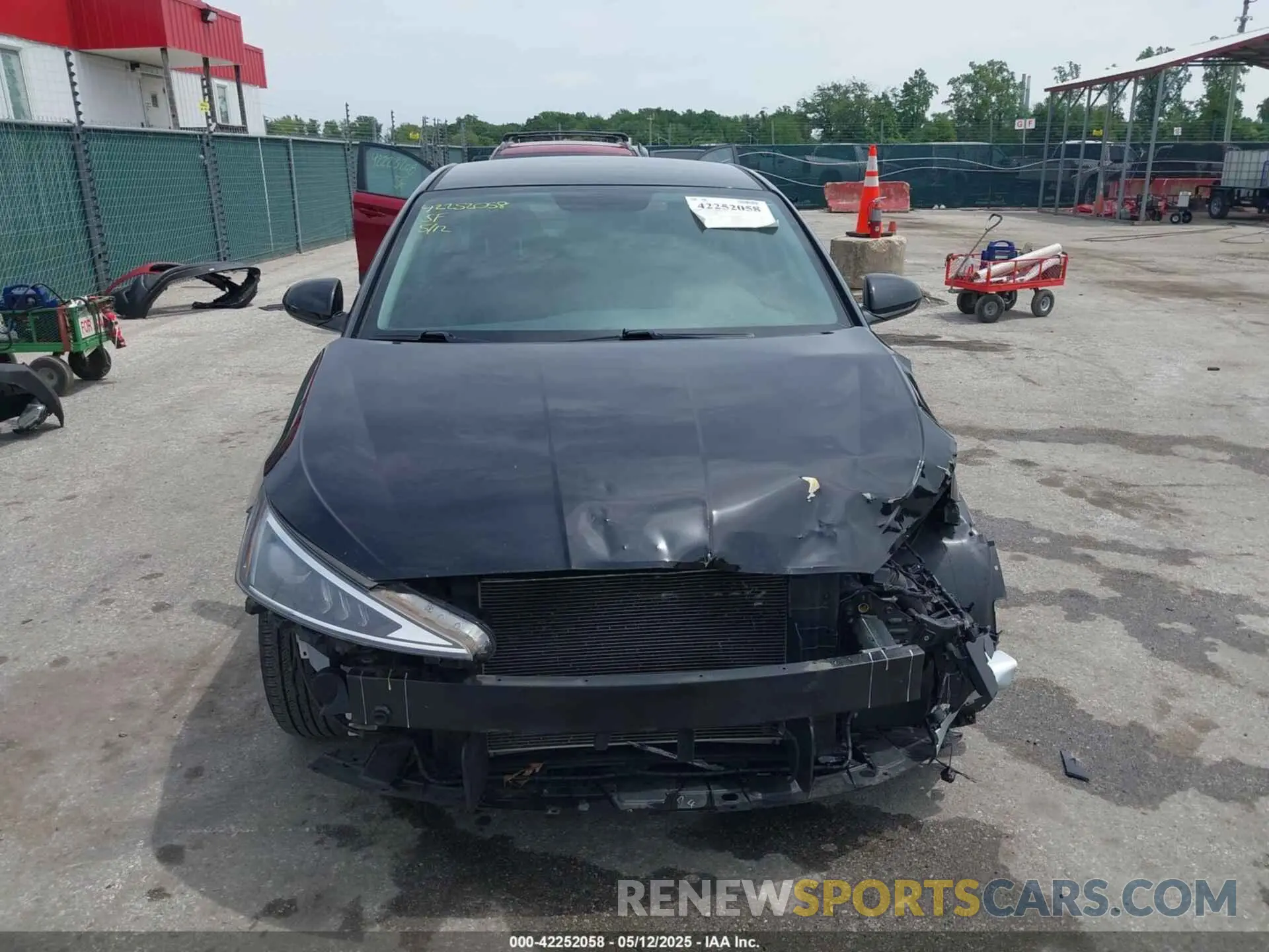 13 Photograph of a damaged car KMHD74LF6KU824385 HYUNDAI ELANTRA 2019