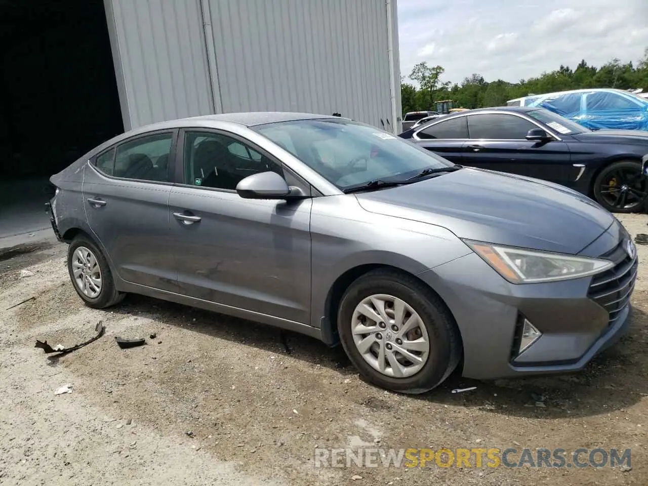 4 Photograph of a damaged car KMHD74LF6KU833555 HYUNDAI ELANTRA 2019