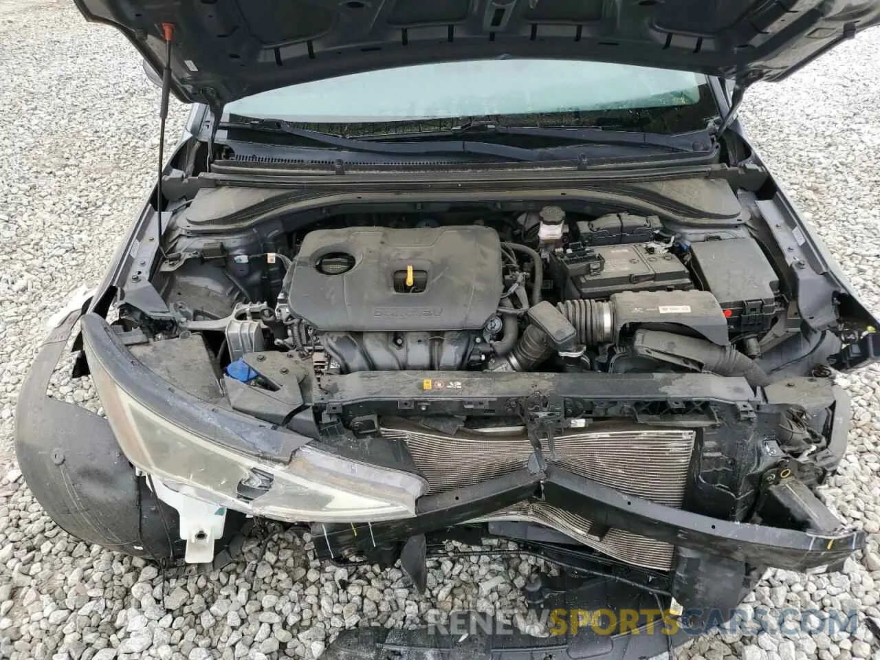 11 Photograph of a damaged car KMHD74LF6KU869679 HYUNDAI ELANTRA 2019