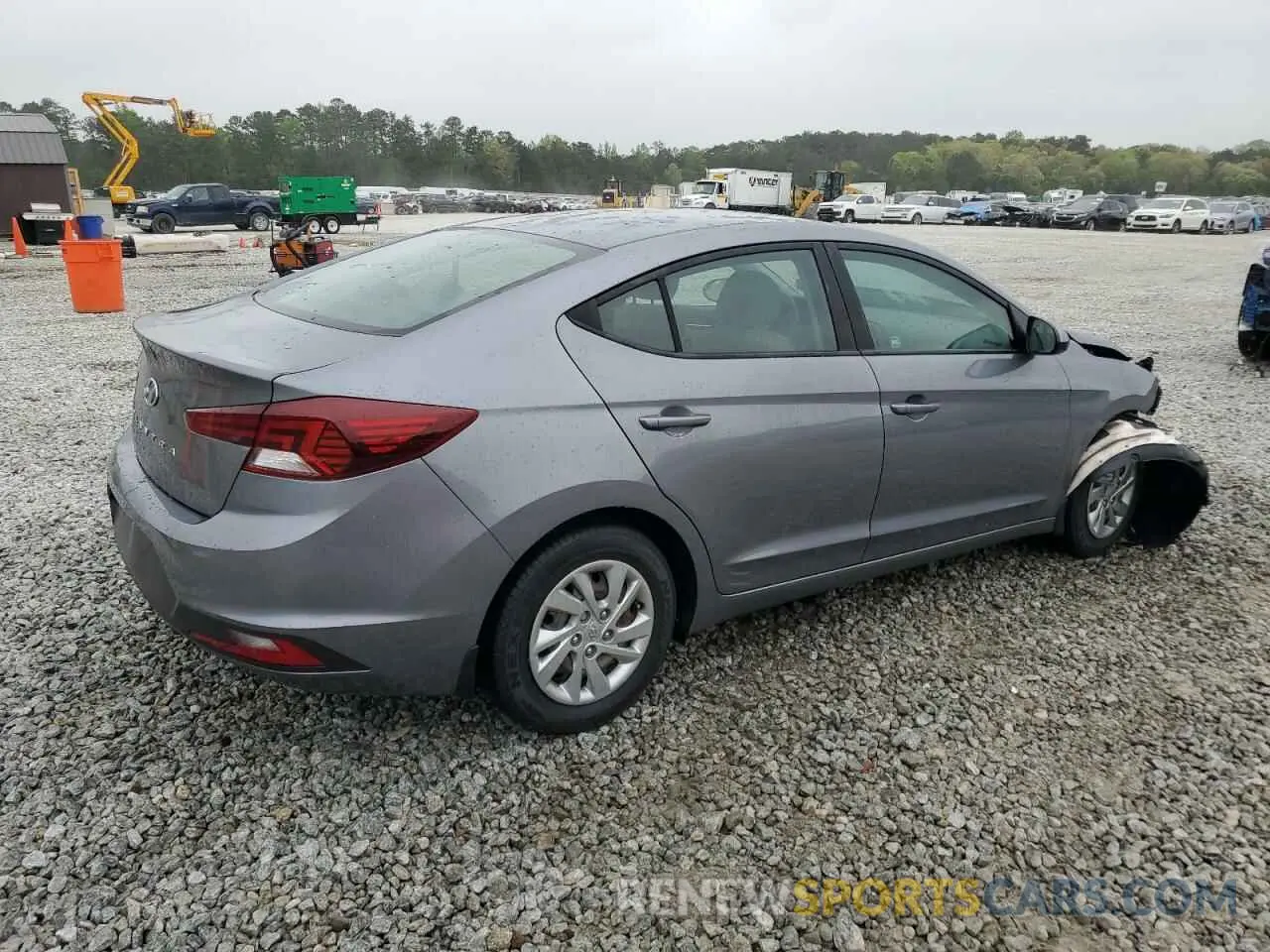 3 Photograph of a damaged car KMHD74LF6KU869679 HYUNDAI ELANTRA 2019