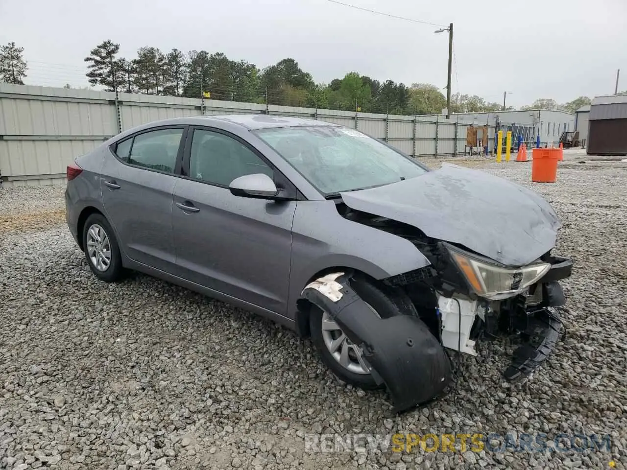 4 Photograph of a damaged car KMHD74LF6KU869679 HYUNDAI ELANTRA 2019