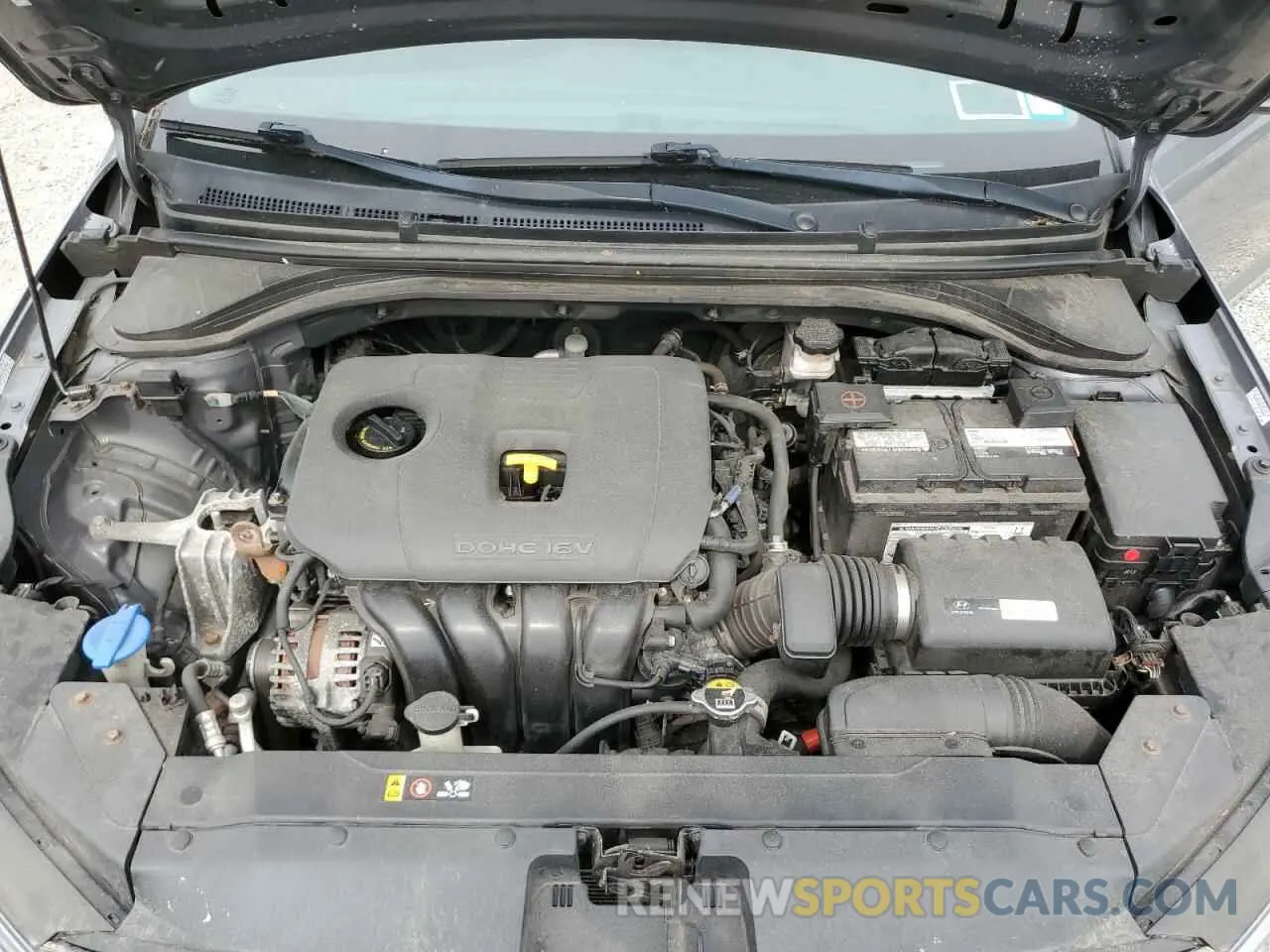 11 Photograph of a damaged car KMHD74LF6KU879659 HYUNDAI ELANTRA 2019