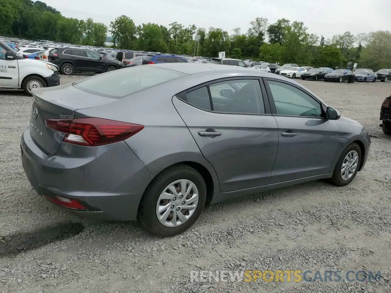 3 Photograph of a damaged car KMHD74LF6KU879659 HYUNDAI ELANTRA 2019